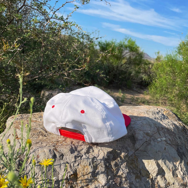 80’s Lone Star Clean Red and White SnapBack Cap