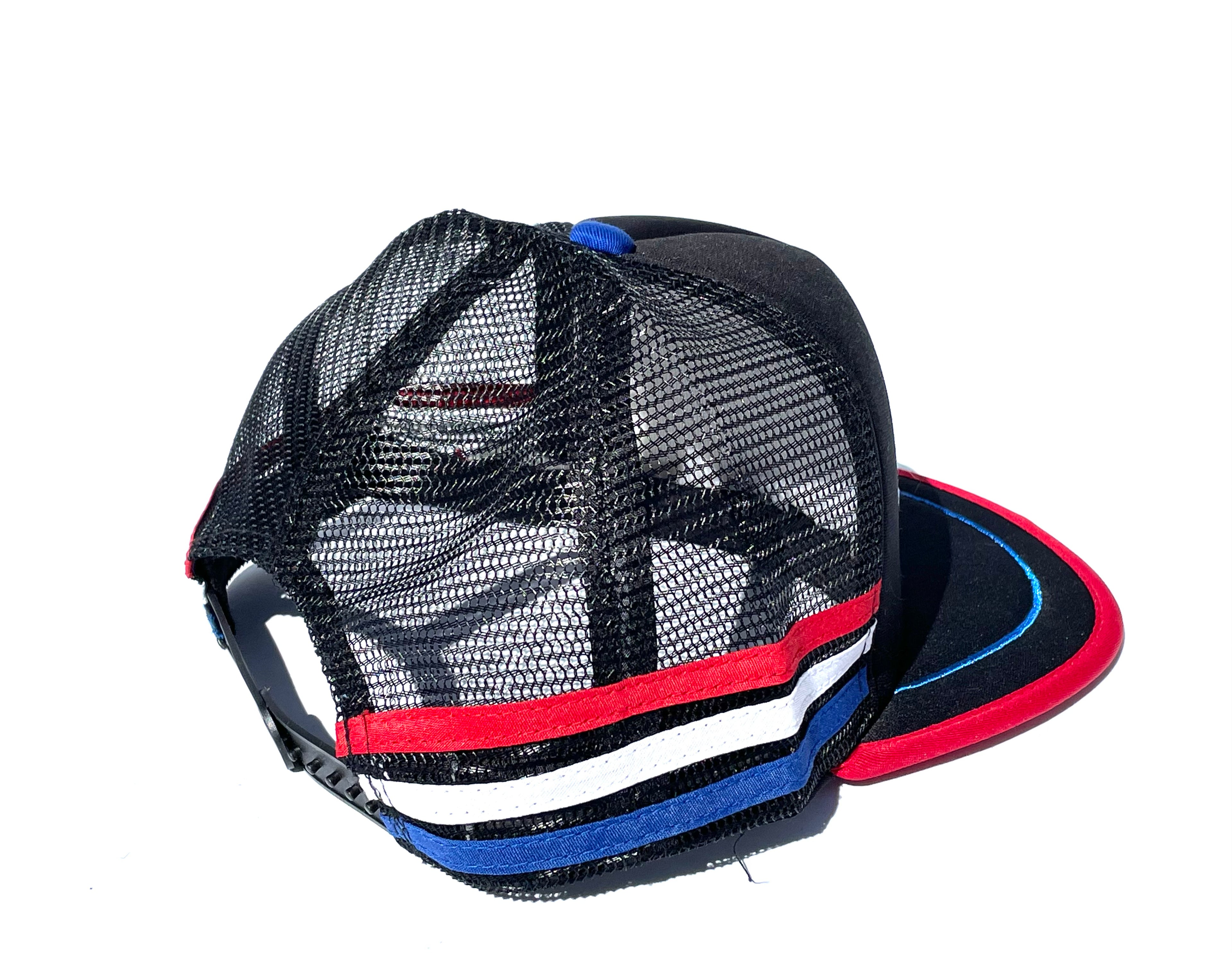 Lone Star Light Tri Striped Trucker Hat