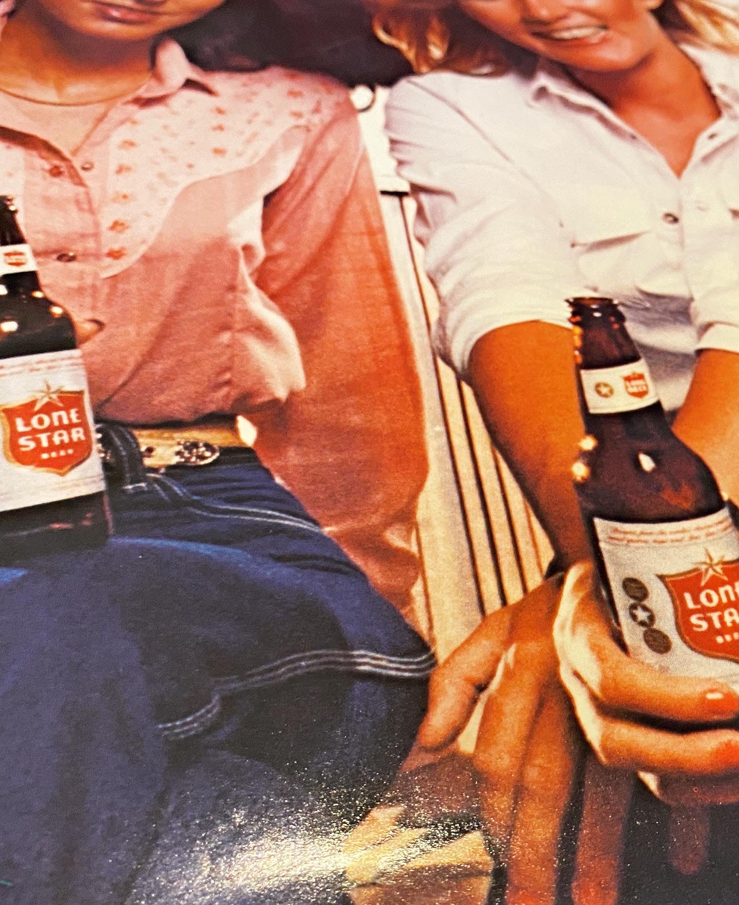 Urban Cowgirls & The National Beer of Texas Poster