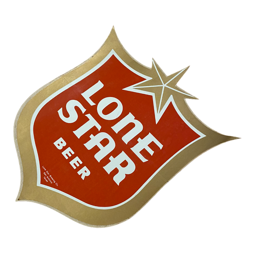OG 70’s Lone Star Texas-Sized Shield Sticker