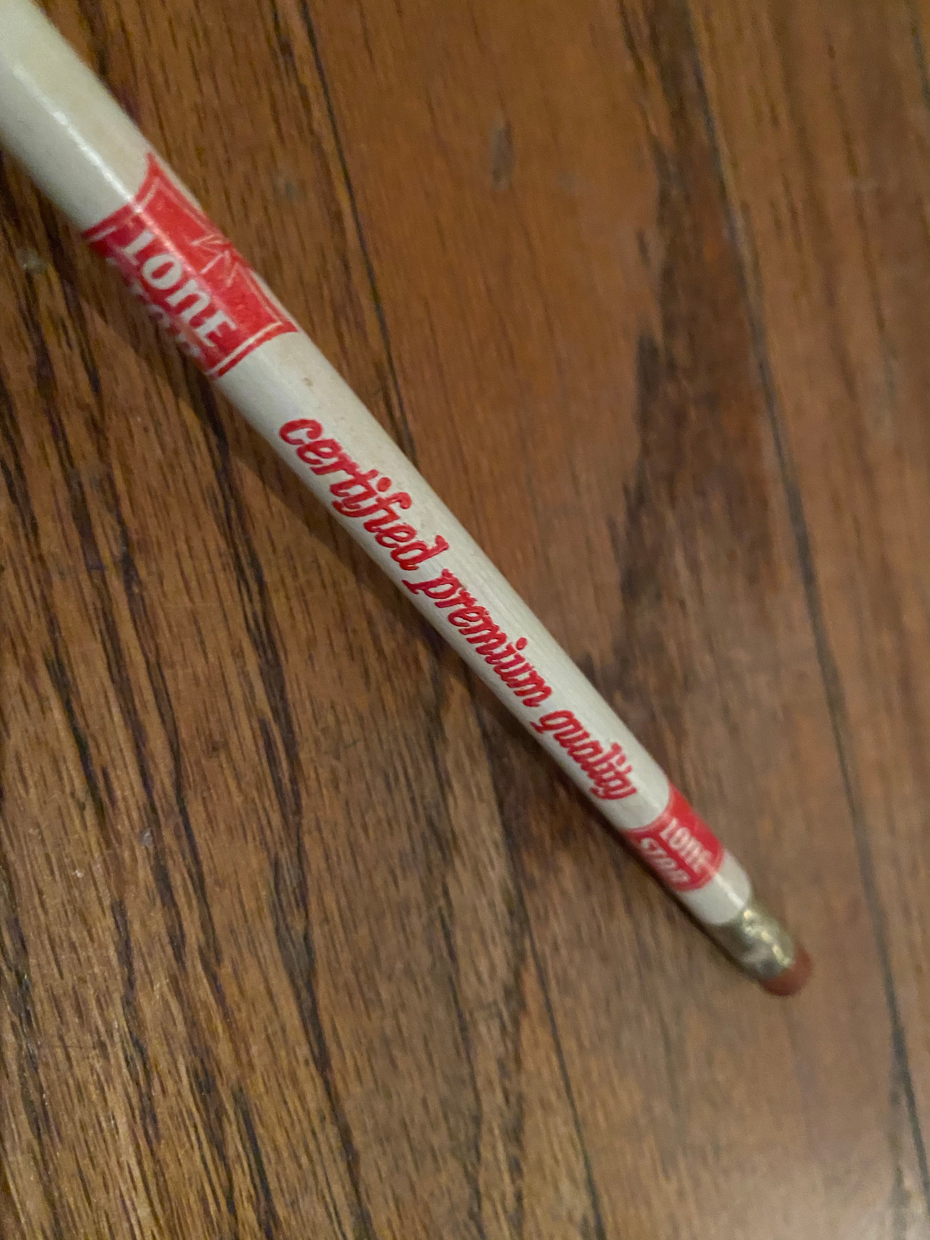Late 50’s OG Lone Star Pencil