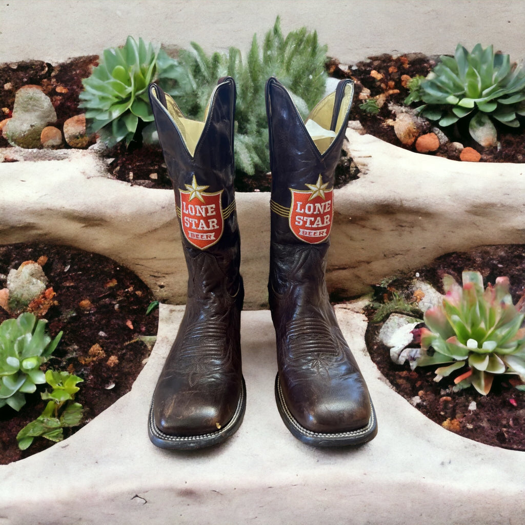 Lone Star Beer Cowboy Boots Men’s Size 12