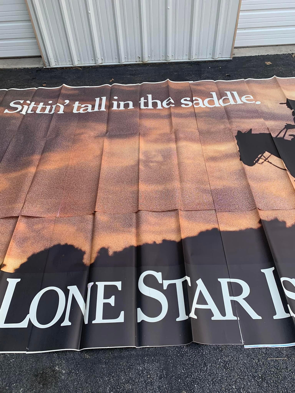 1990’s Lone Star Billboard Sheet