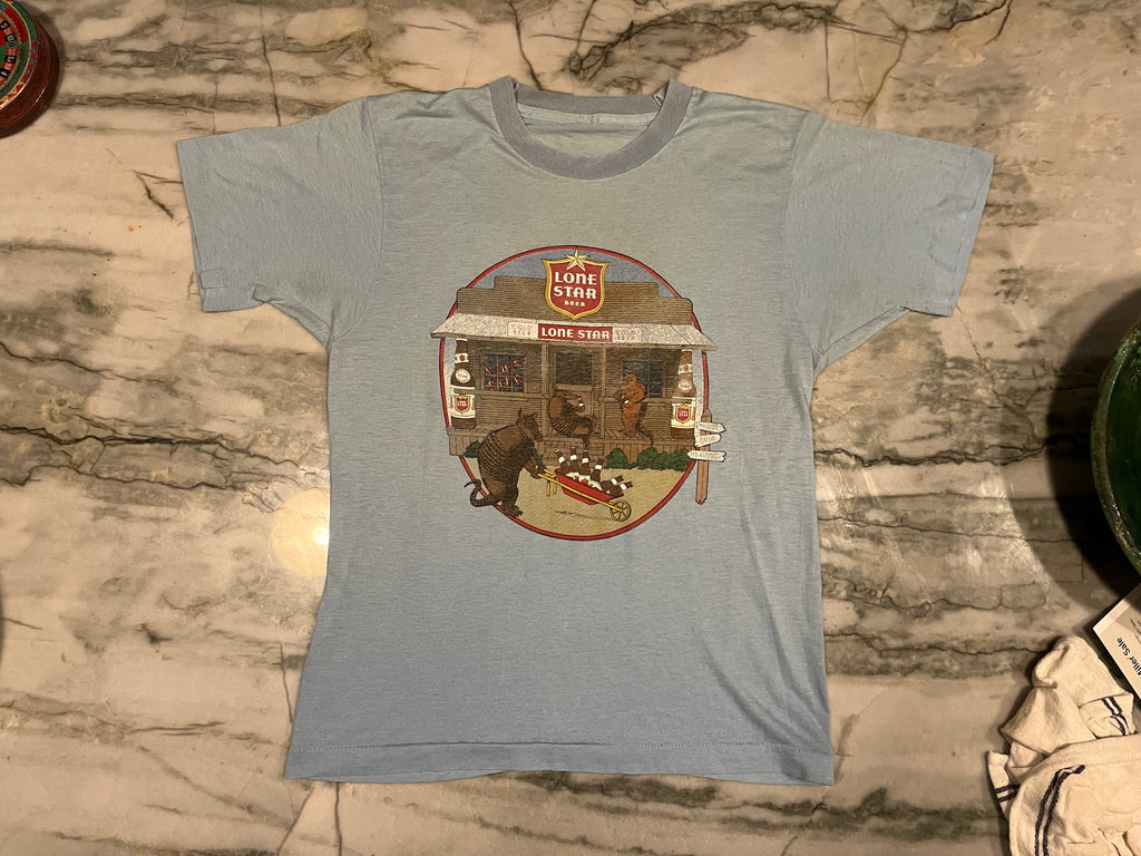 Lone Star Vintage Baby Blue Shirt
