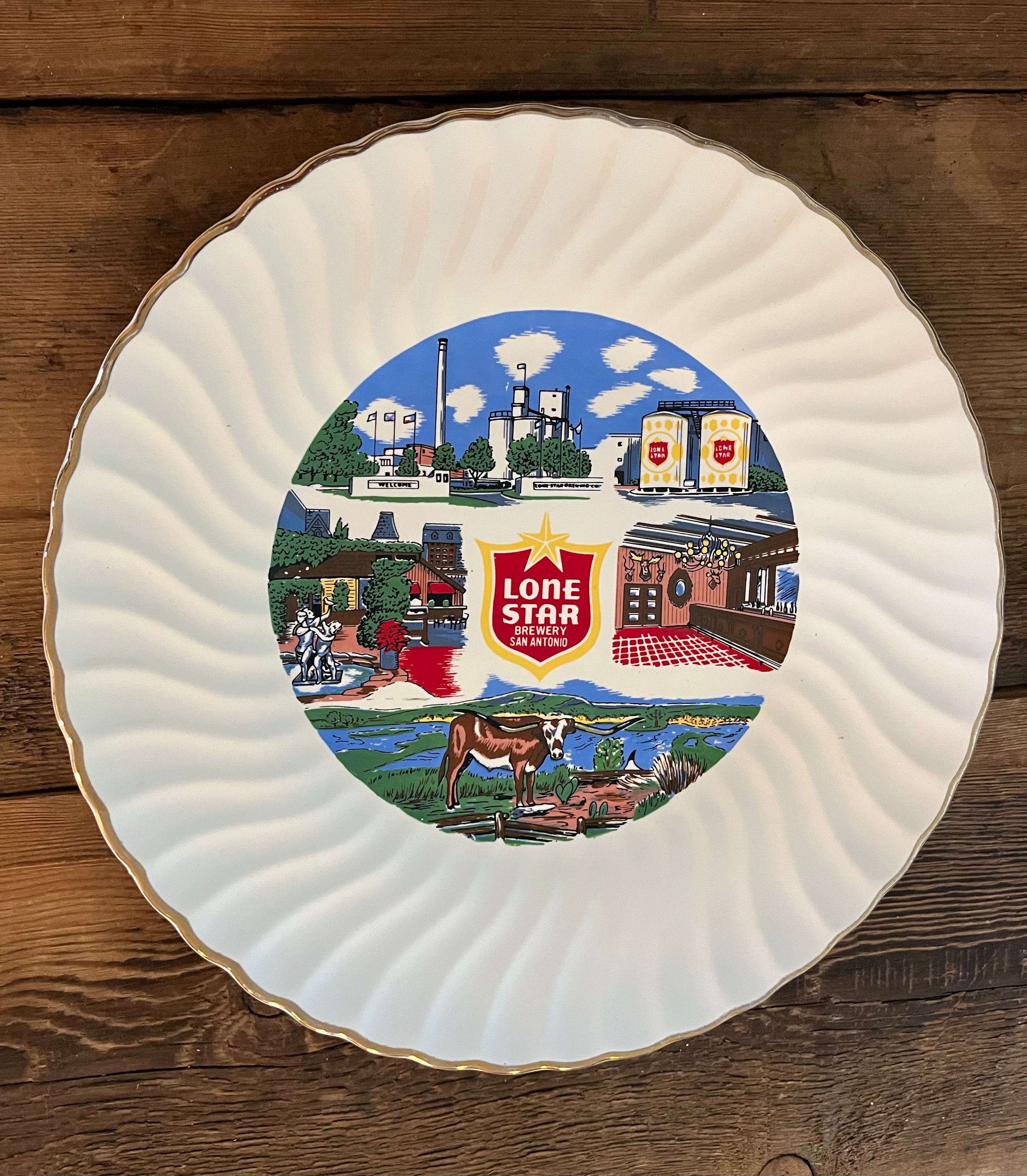 Lone Star Brewing Co. Plate