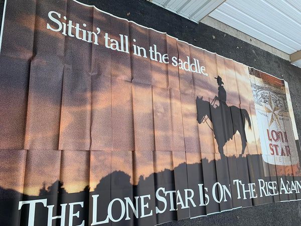 1990’s Lone Star Billboard Sheet