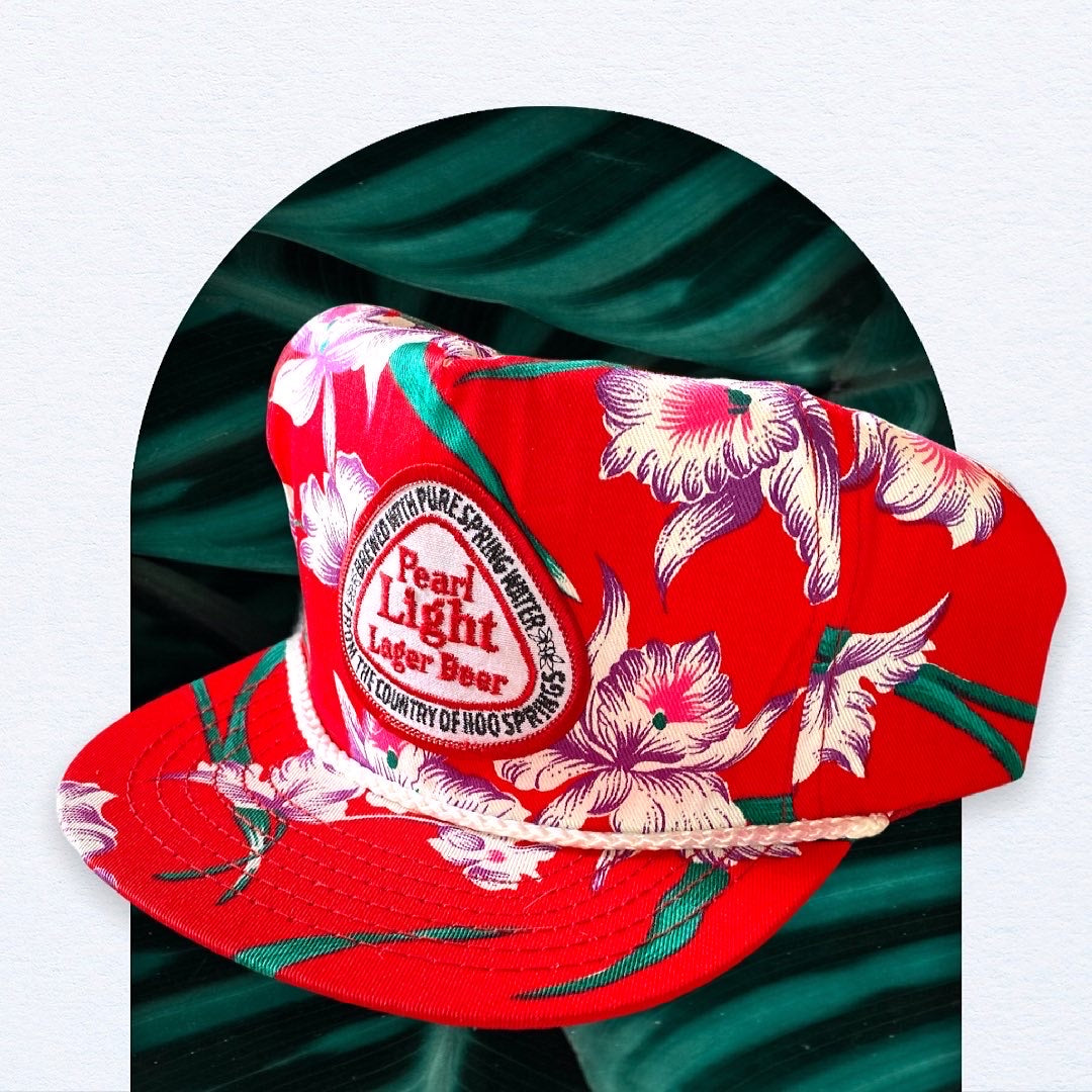 Pearl Light Tropical SnapBack Cap