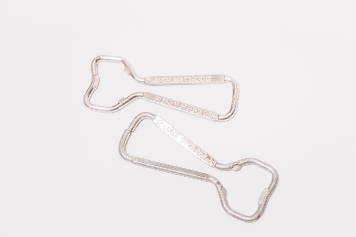 Set of 40’s Lone Star and Pearl Bottle Openers