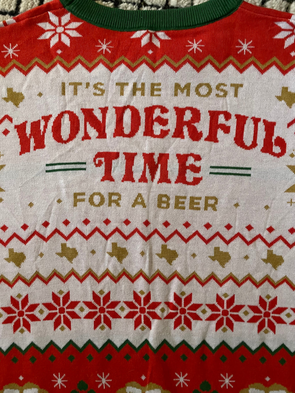 Shiner Cheer Extra Large Sweater