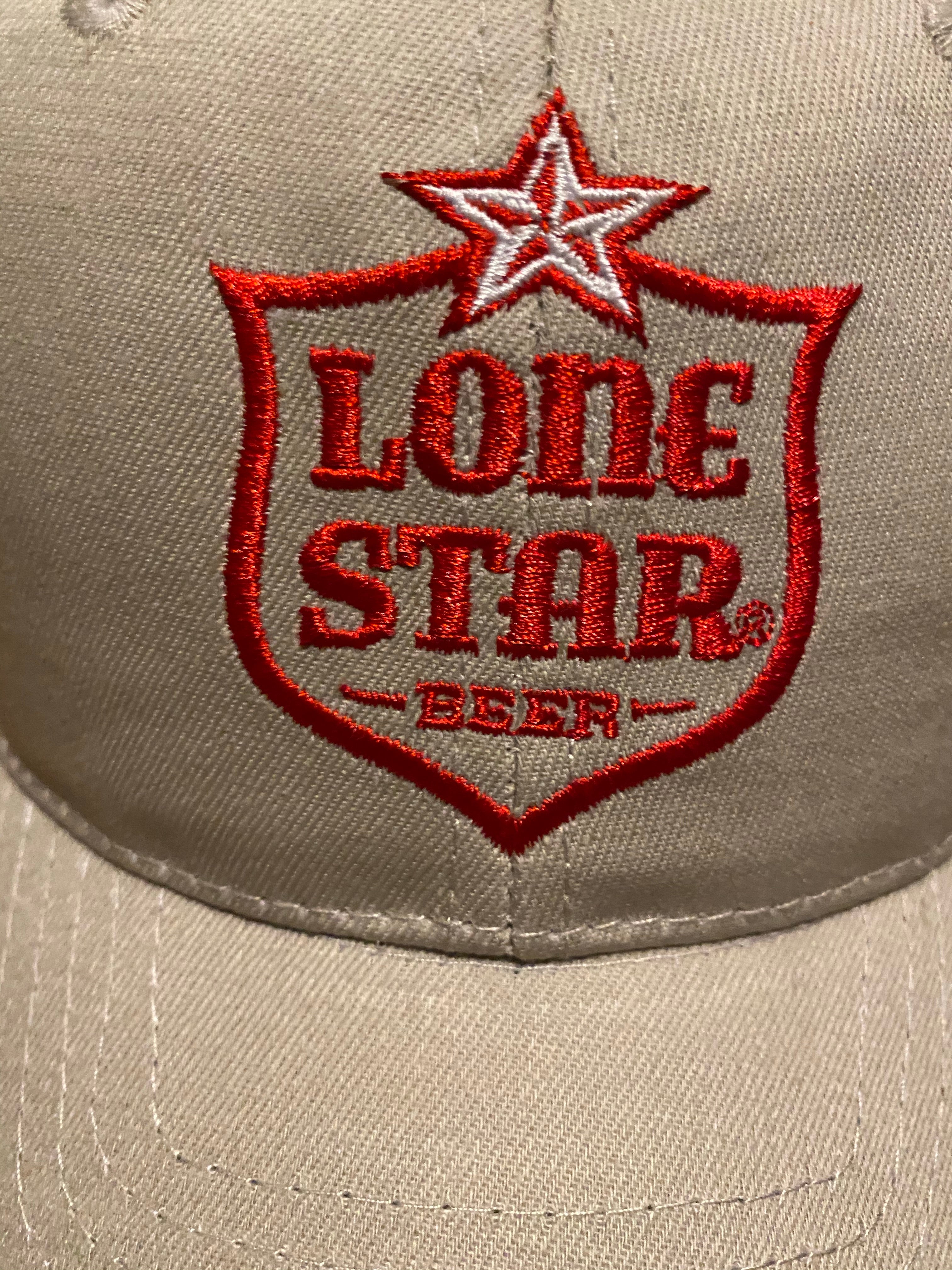 Early 2000’s Lone Star Embroidered Cap Tan