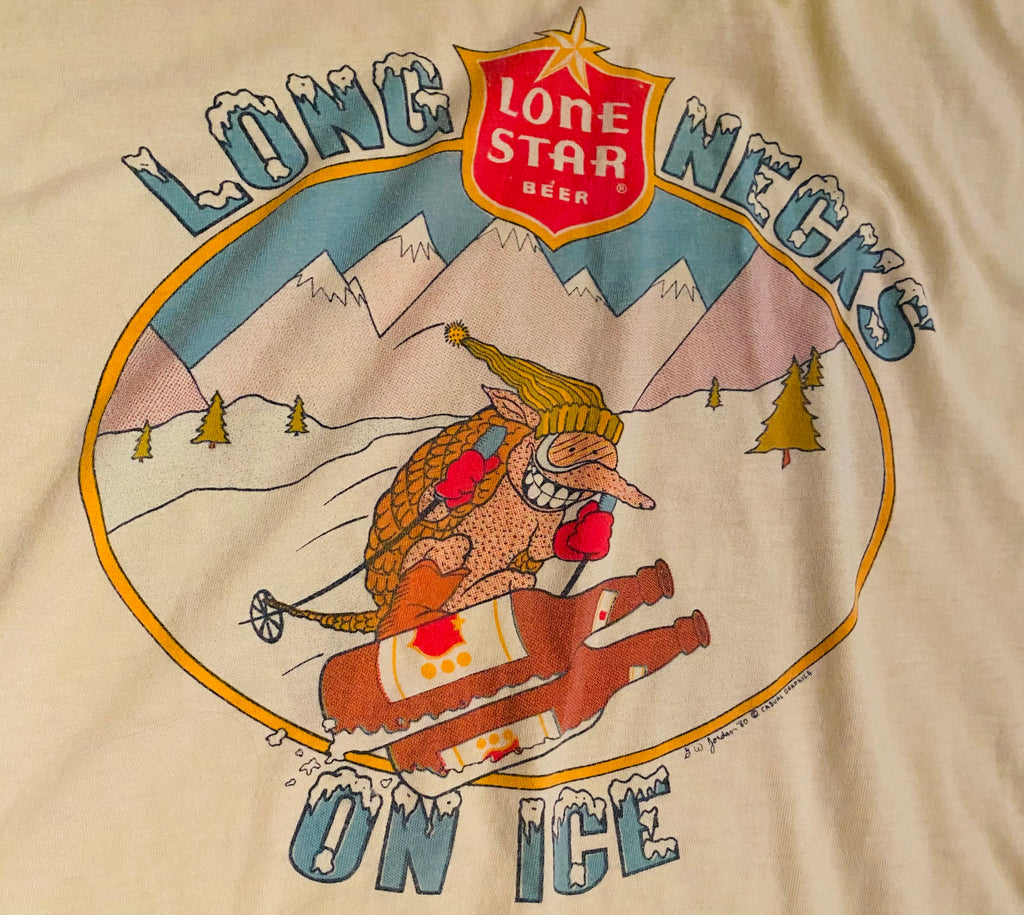 Early 80’s Lone Star “Longnecks on Ice” XL Shirt