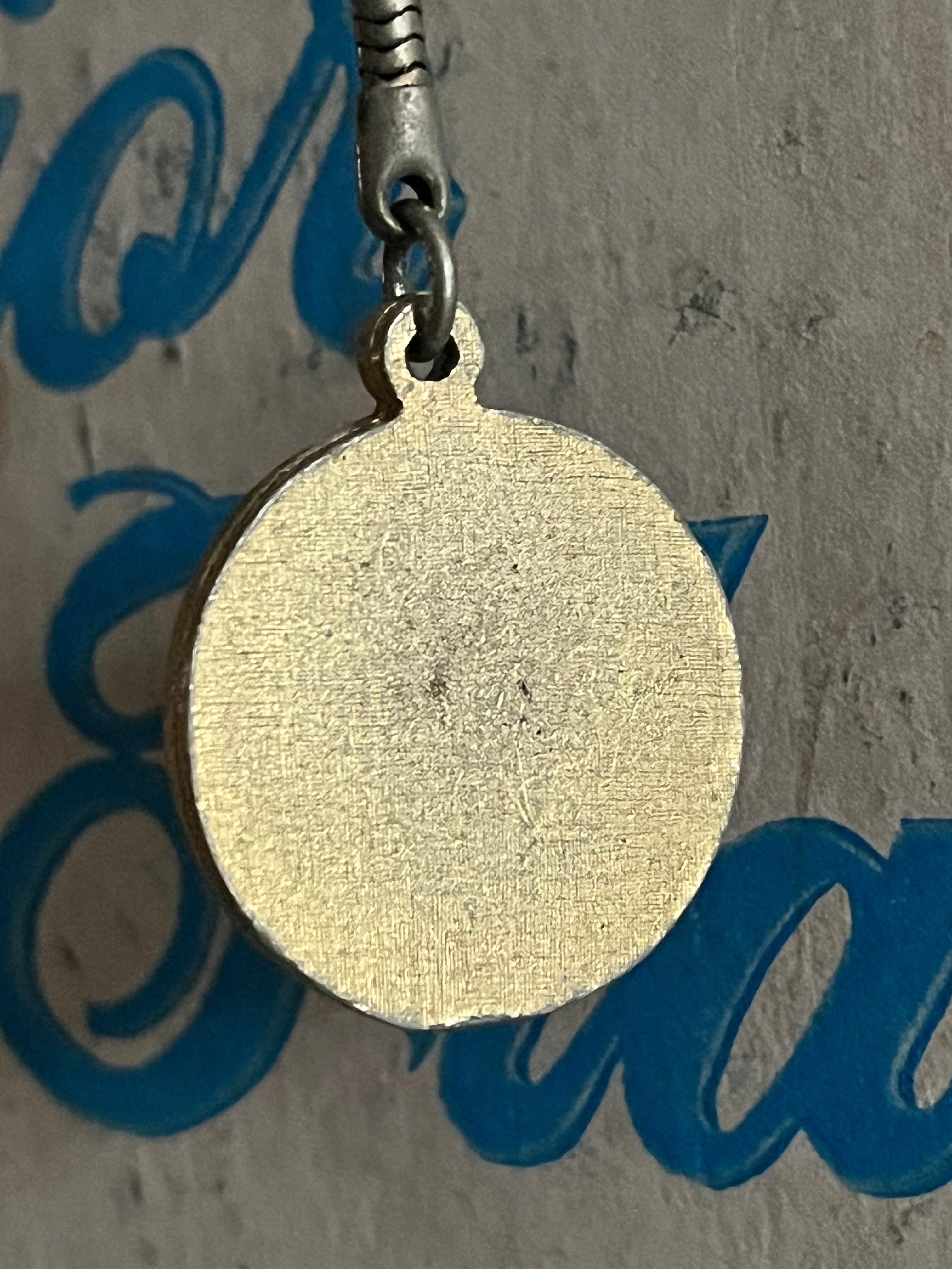 Lone Star Beer 80’s Golden Metal Keychain