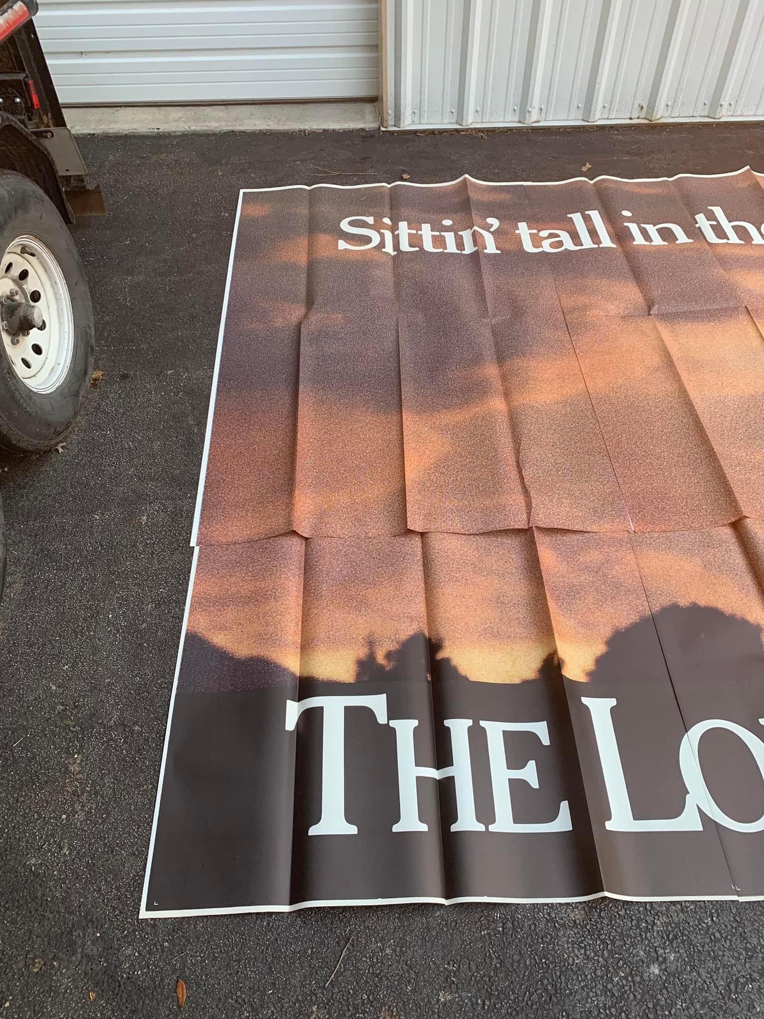 1990’s Lone Star Billboard Sheet