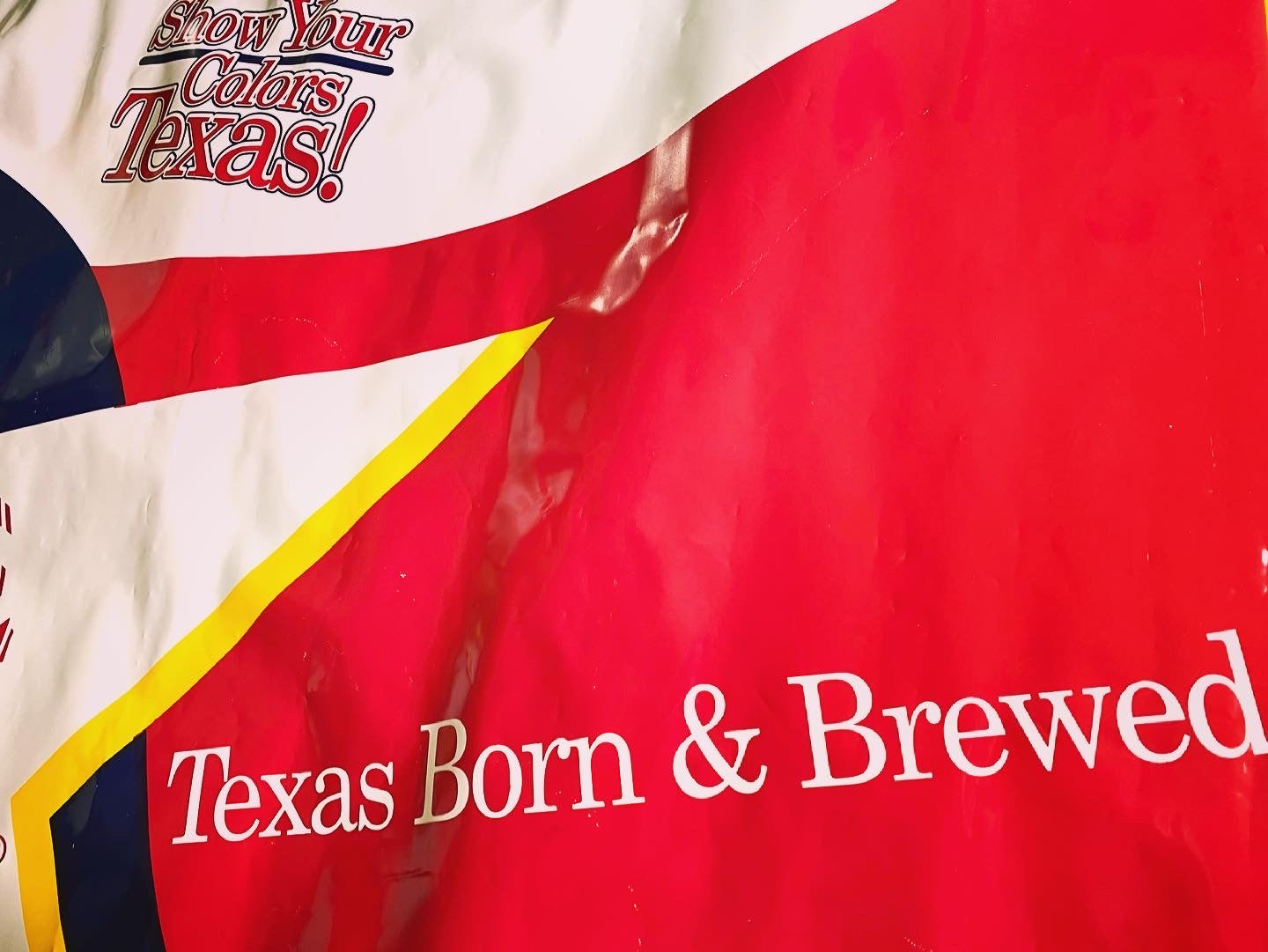 90’s Lone Star Banner