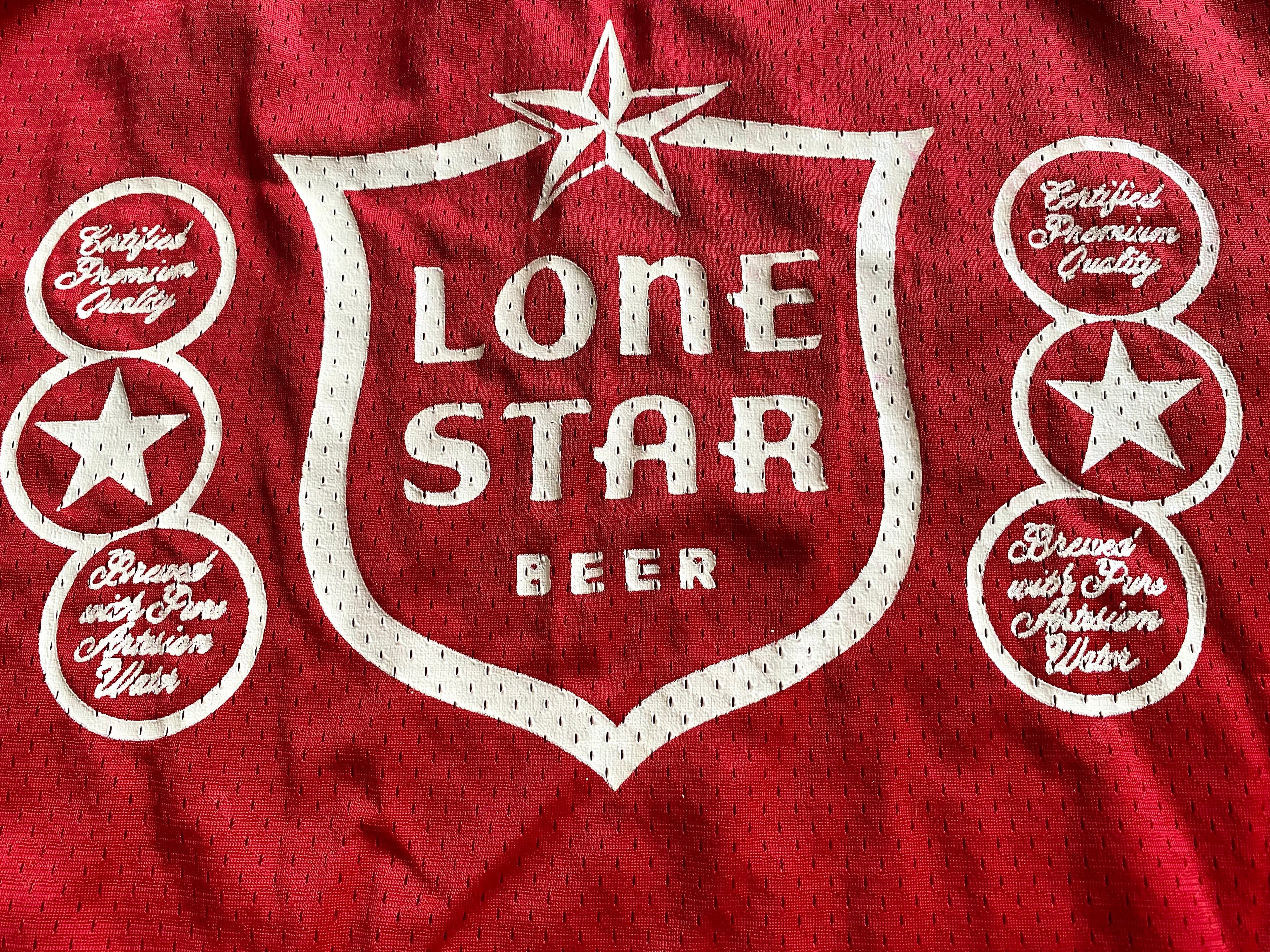 OG 80’s Size Medium Lone Star Armadillo Van Club Jersey