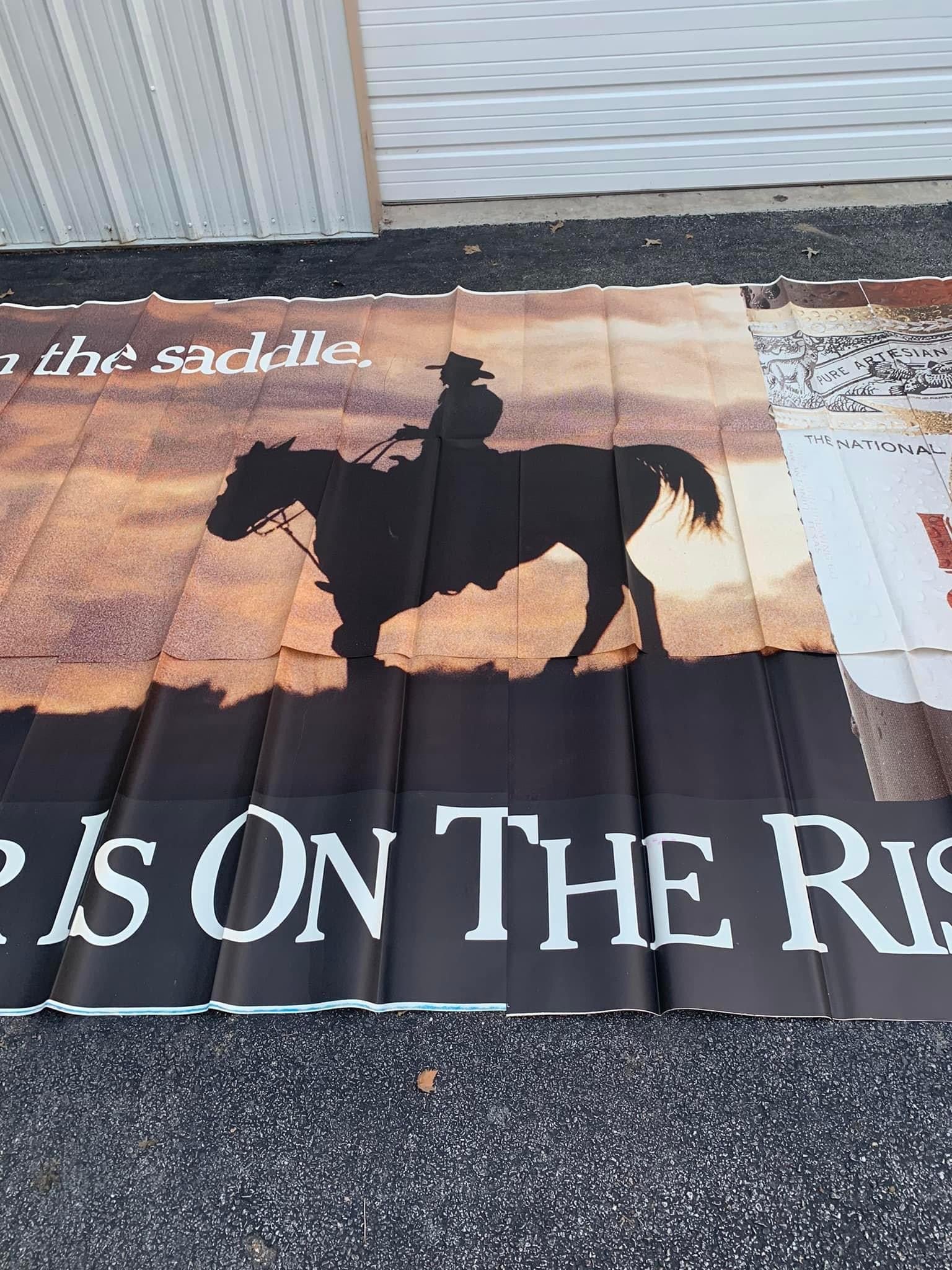 1990’s Lone Star Billboard Sheet