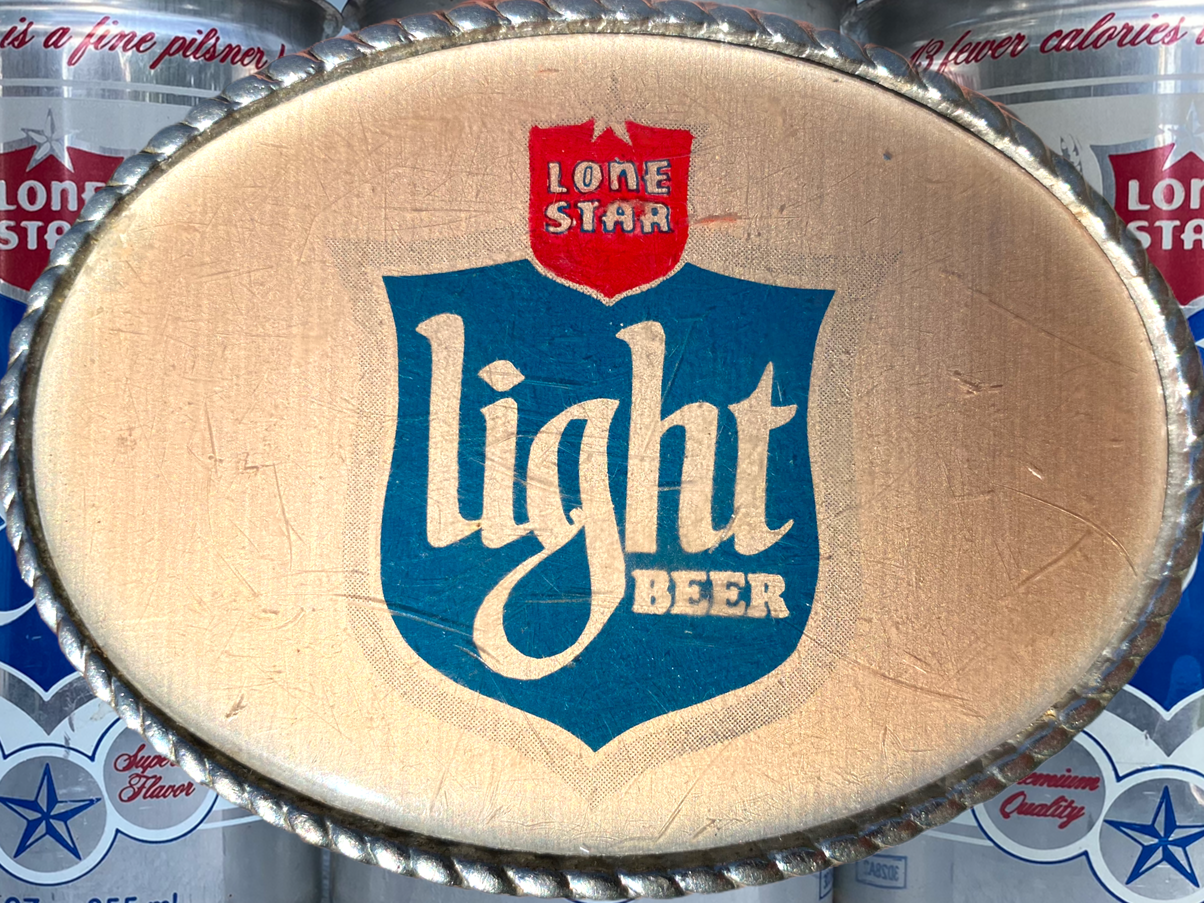 80’s Lone Star Light Belt Buckle