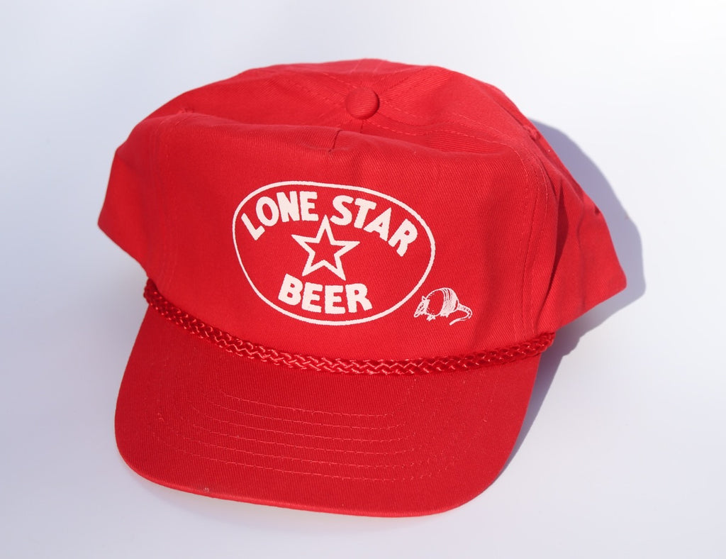 Lone Star Red Rope Ovaldillo Logo Cap