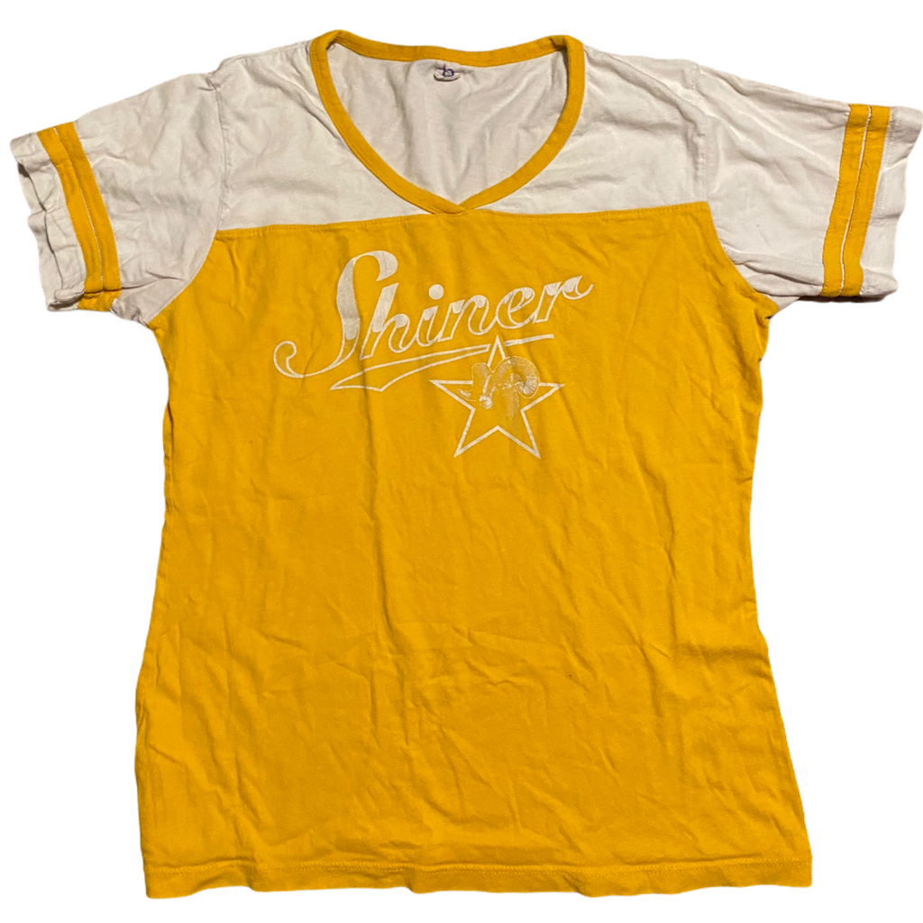 80’s Ladies XL Vintage Shiner Ringer Tee