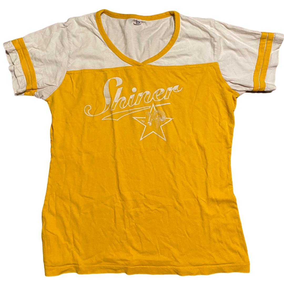80’s Ladies XL Vintage Shiner Ringer Tee
