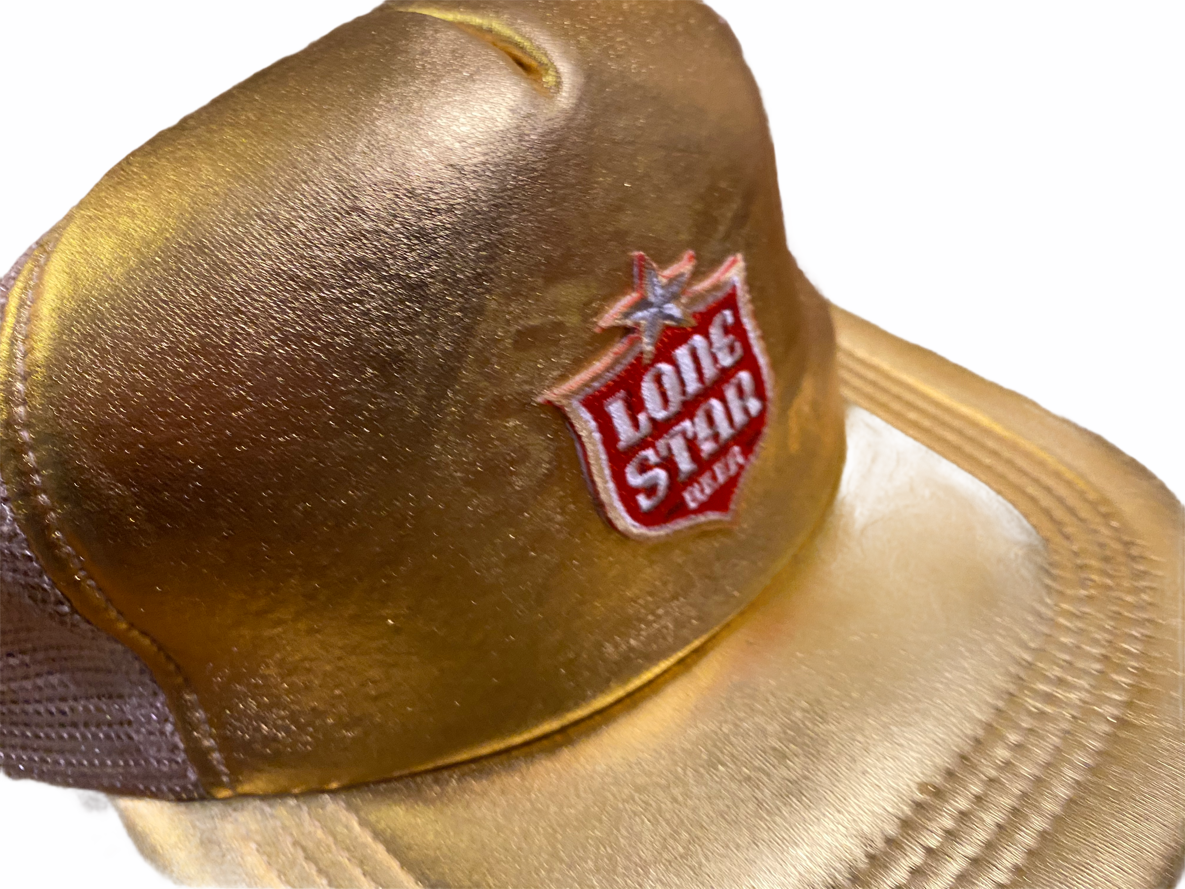Golden Lone Star Trucker Cap