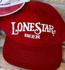 Corduroy Lone Star Beer Snapback