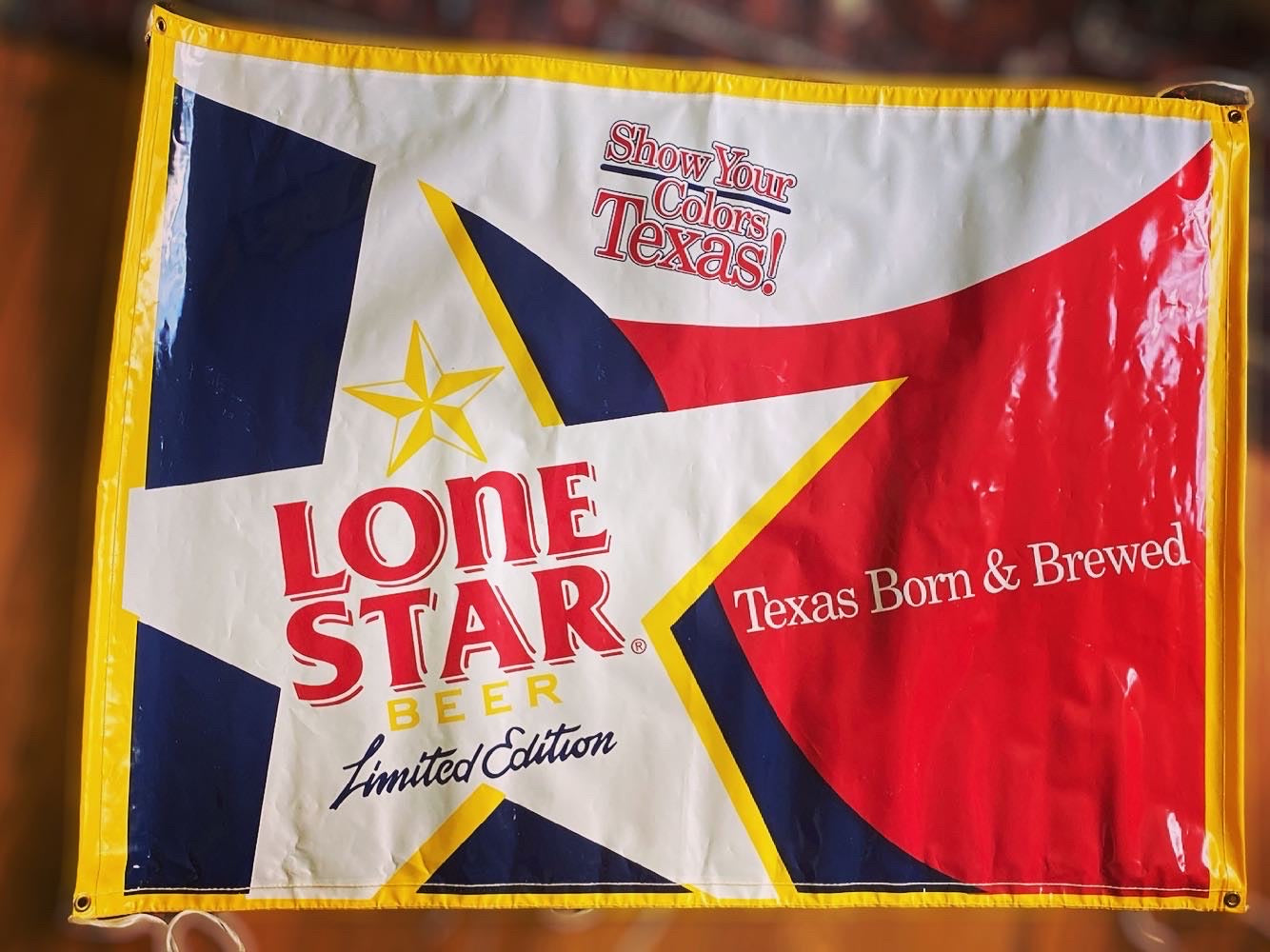 90’s Lone Star Banner