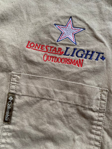 Lone Star Light Outdoorsman Columbia Shirt XL