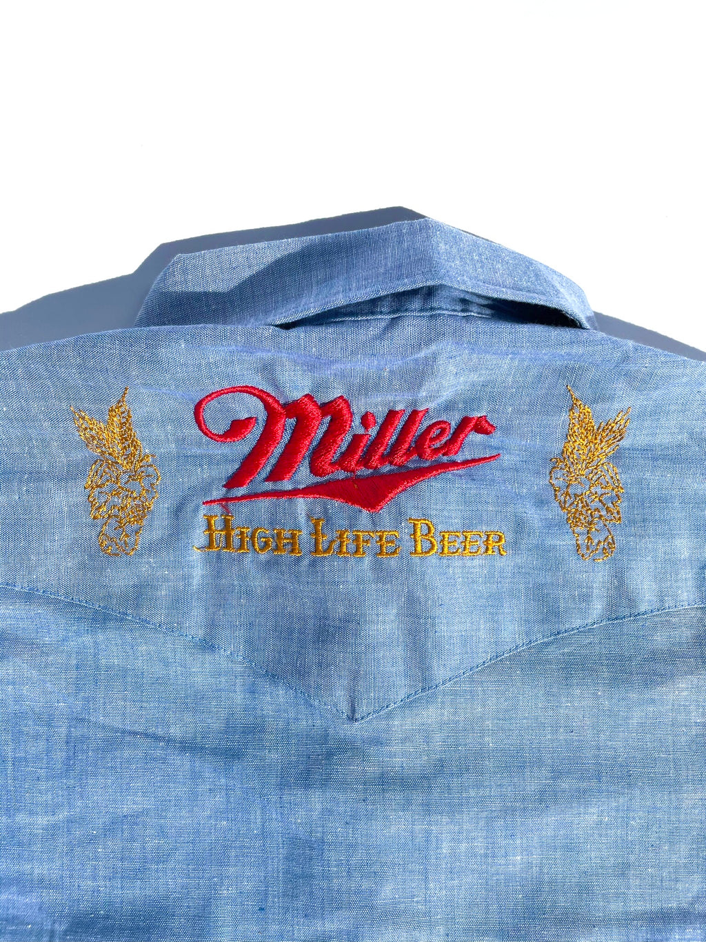 Miller High Life Pearl Snap Shirt