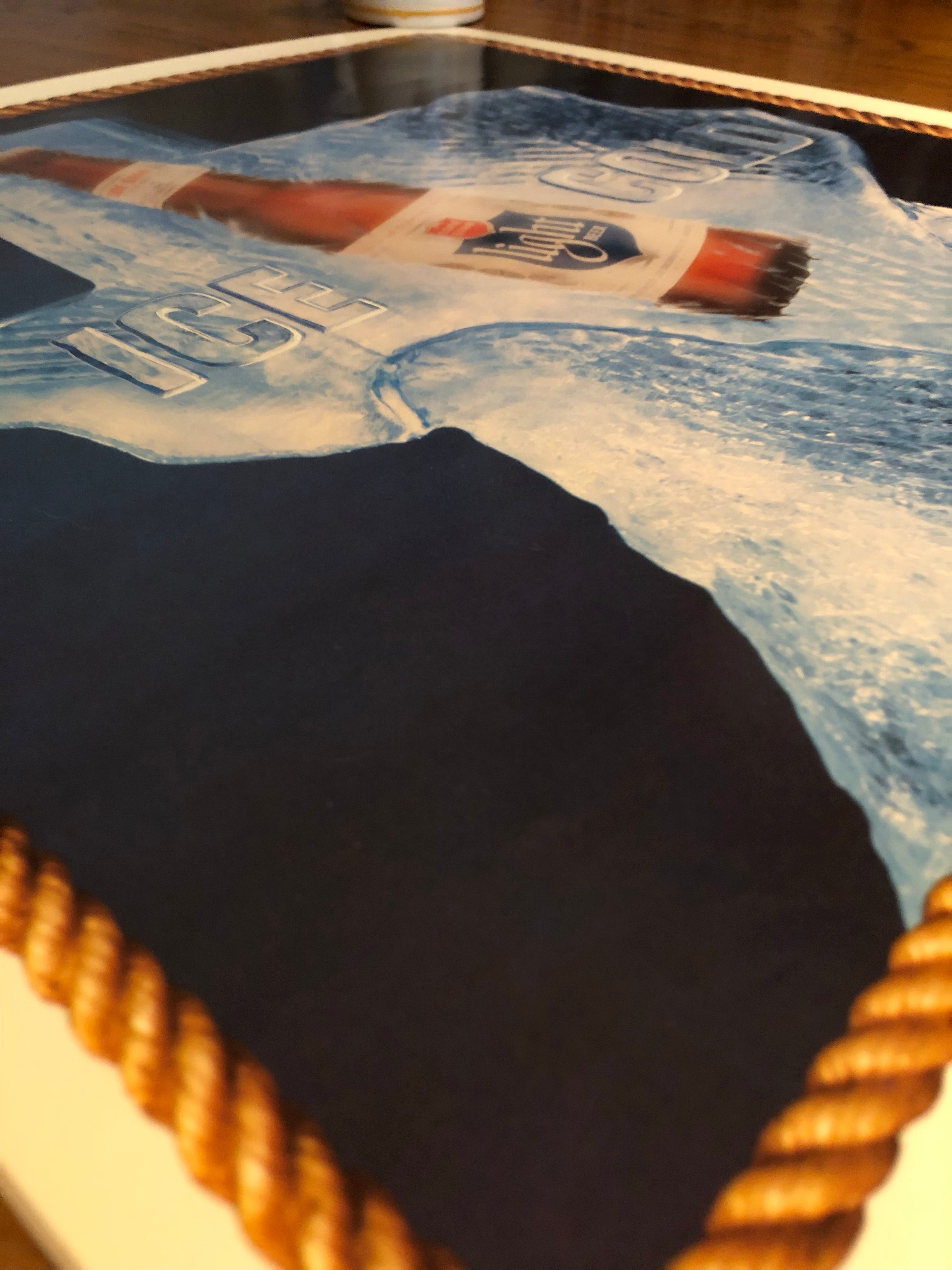 Lone Star Ice Cold Poster