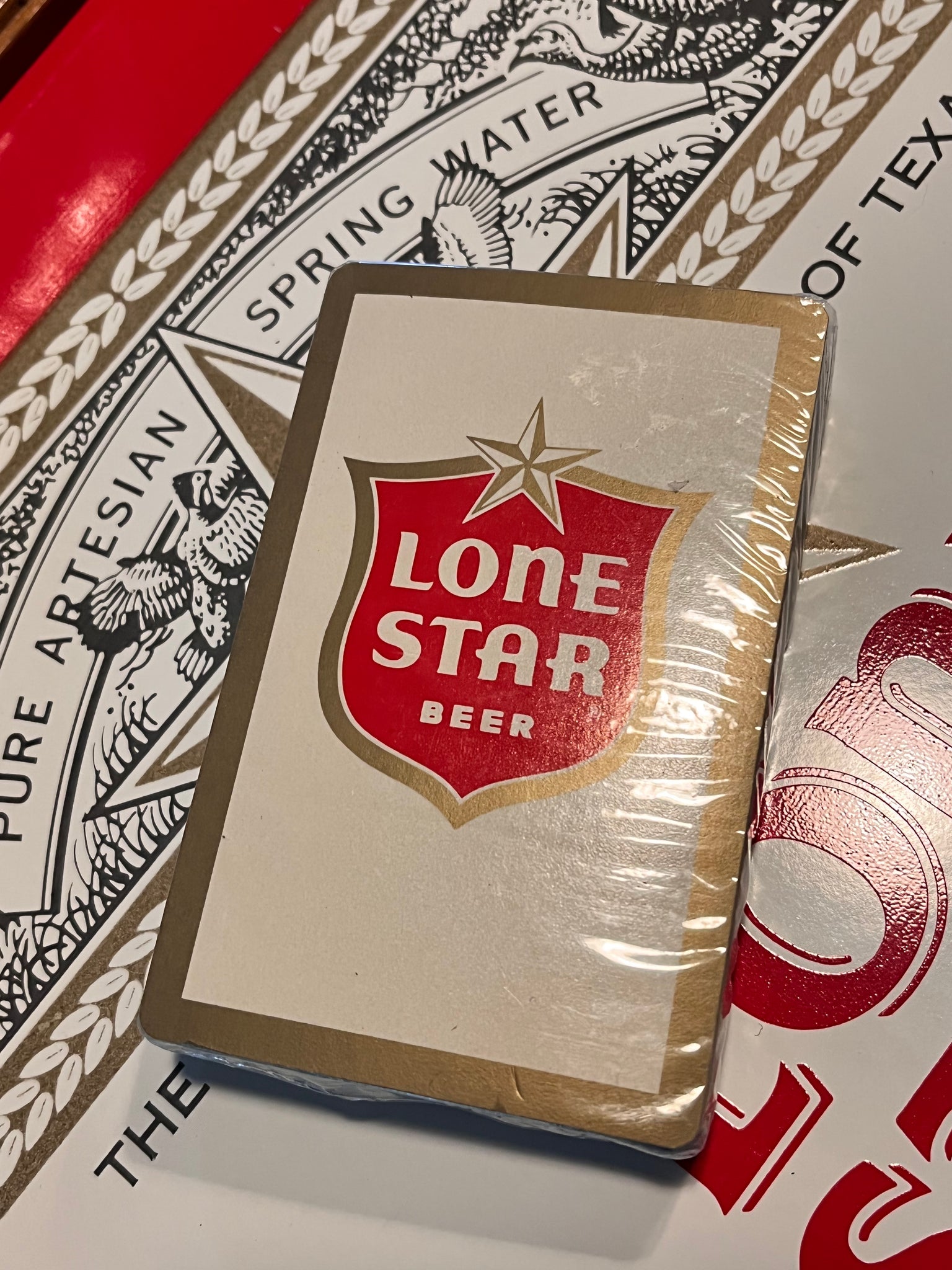 Sealed 1980’s Lone Star Playing Cards