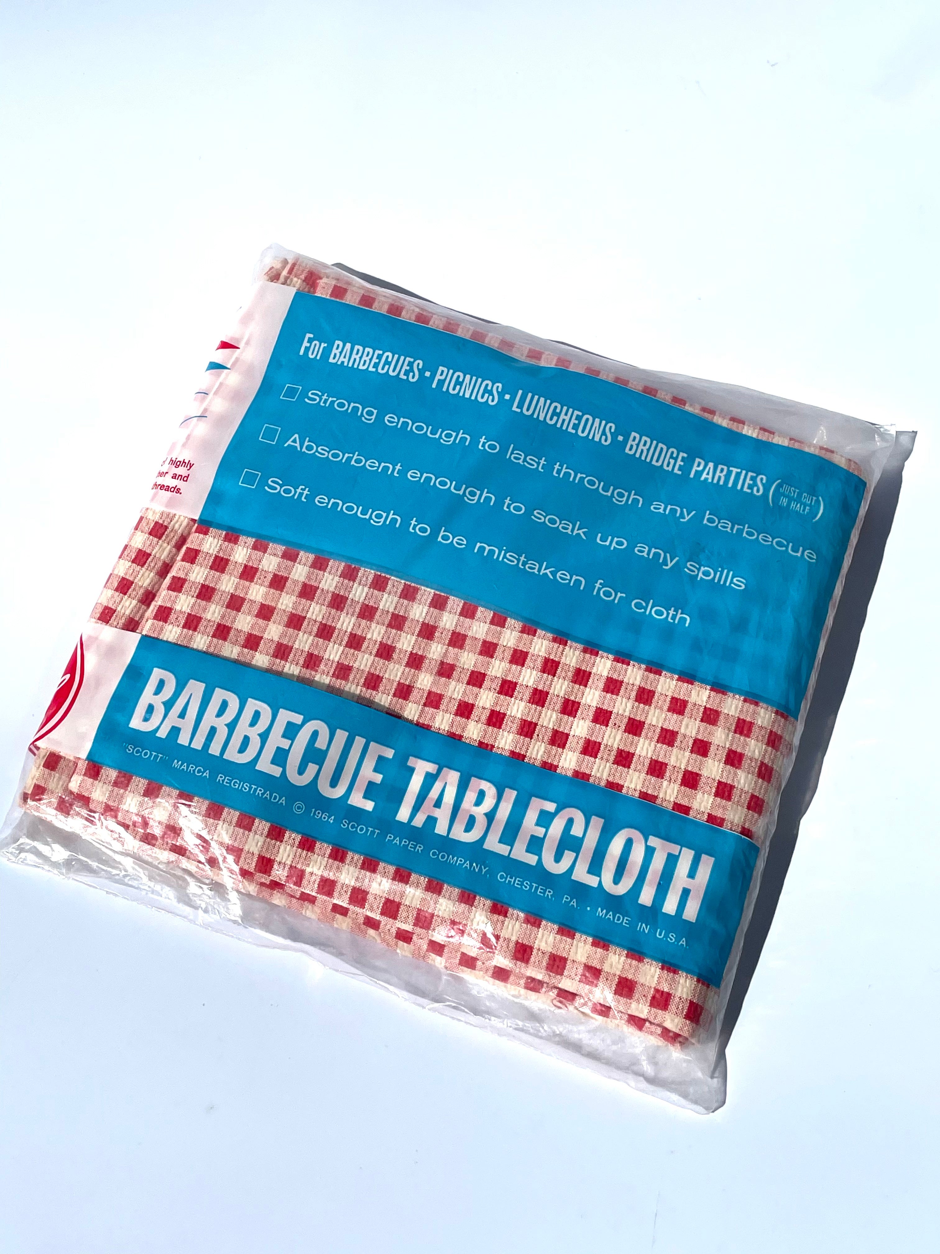 60’s Pearl Beer Barbecue Tablecloth