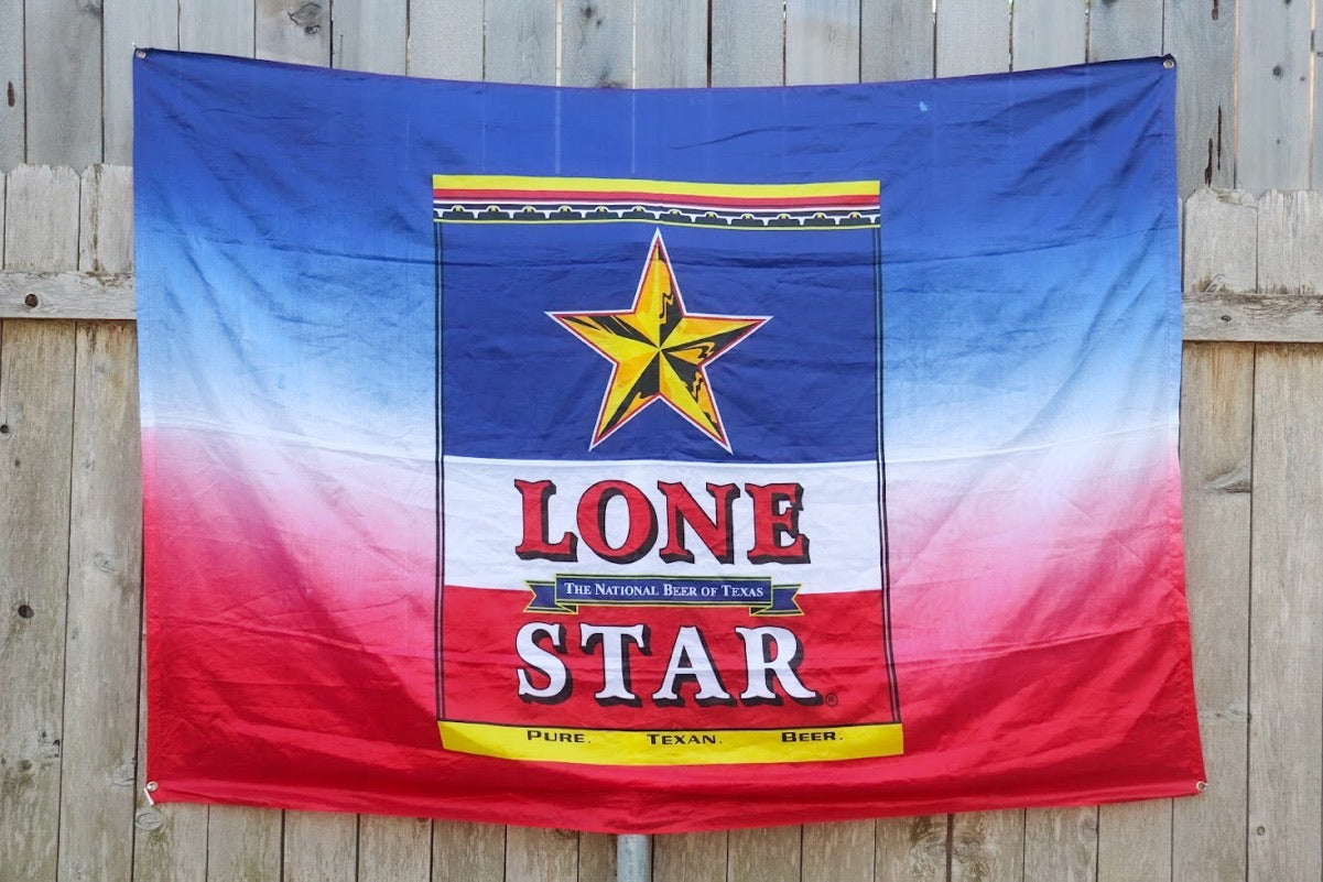 Giant 90’s Lone Star Flag
