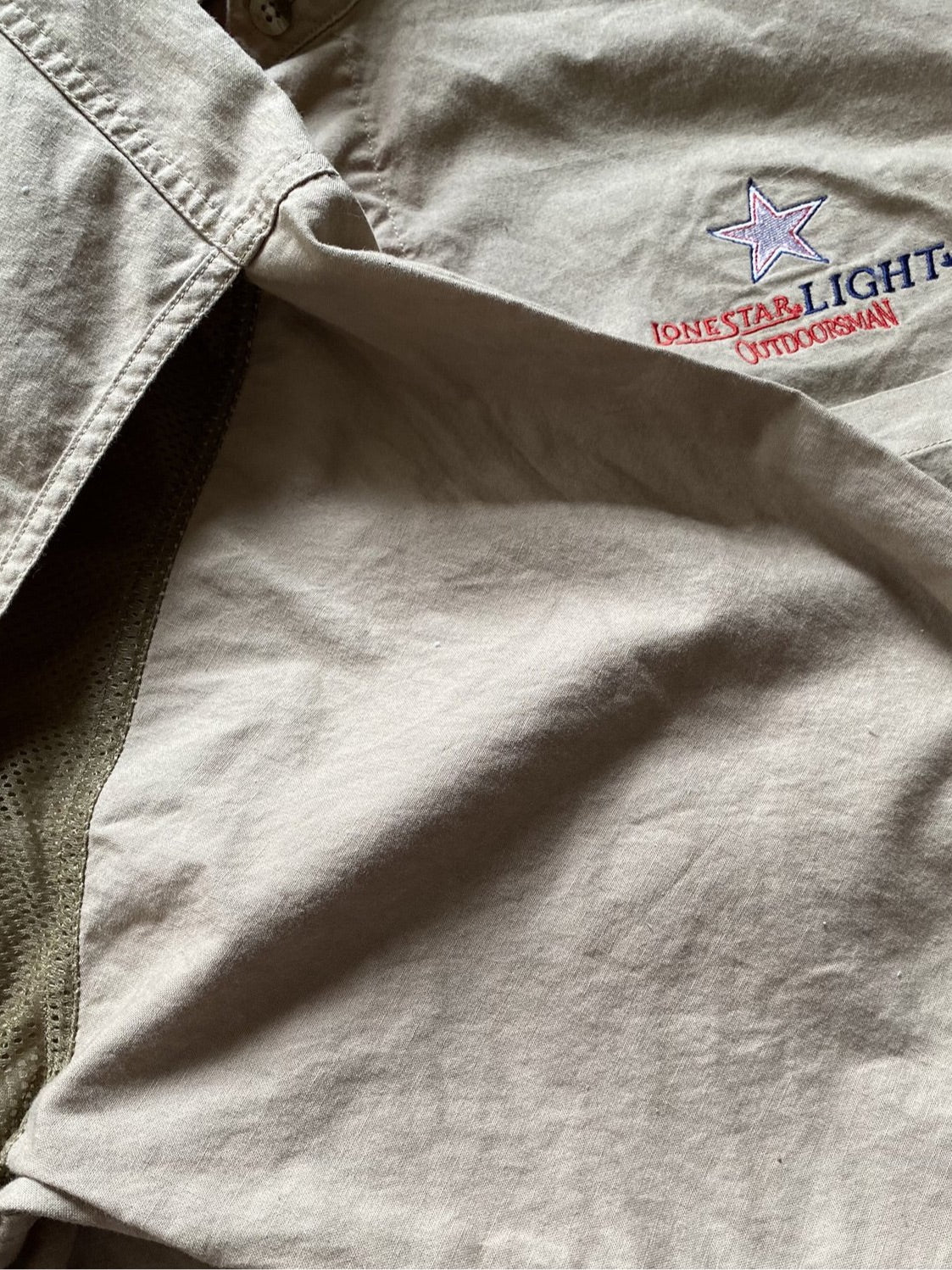 Lone Star Light Outdoorsman Columbia Shirt XL