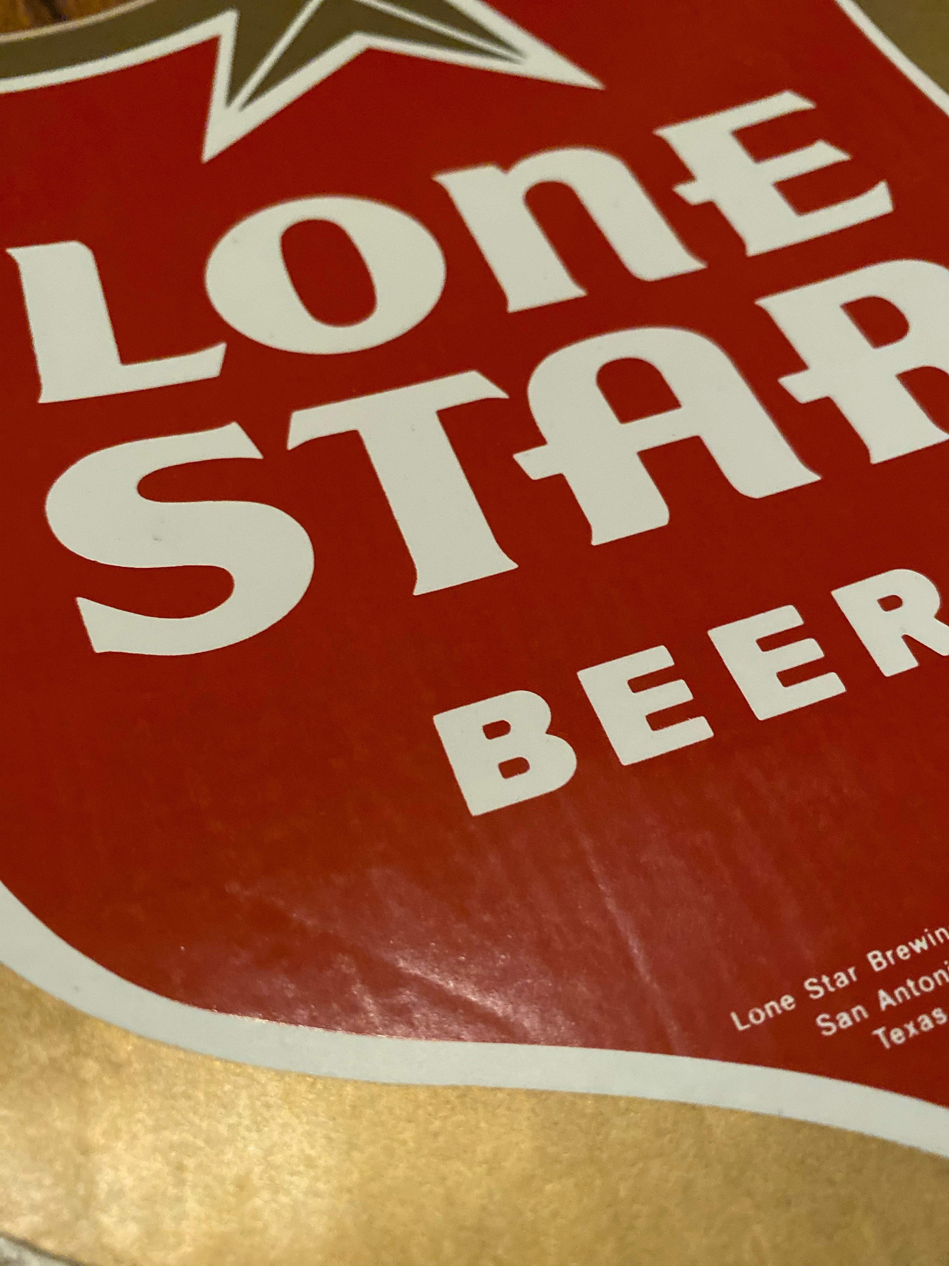 OG 70’s Lone Star Texas-Sized Shield Sticker