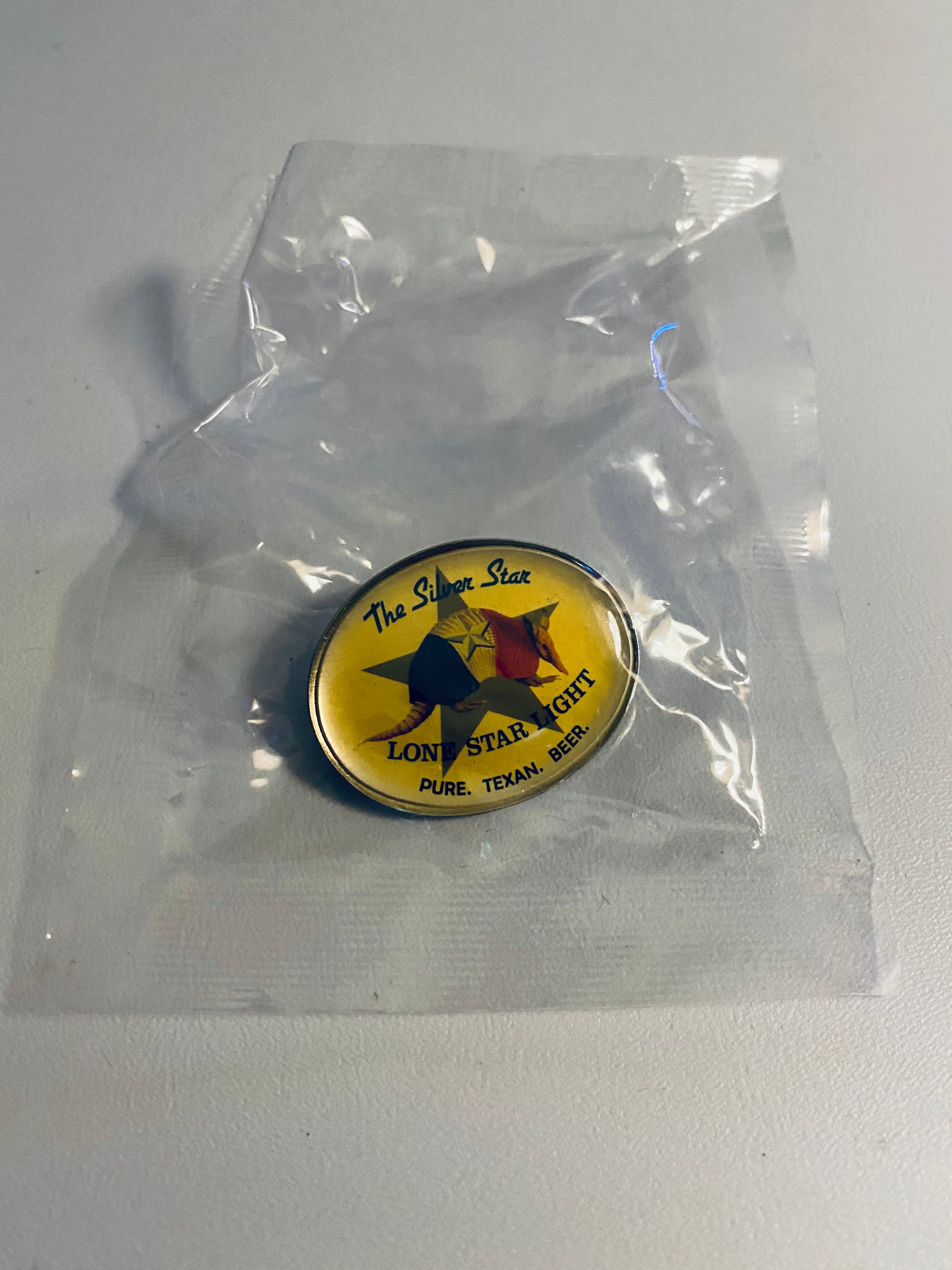 Sealed 90’s Lone Star Light Hat Pin