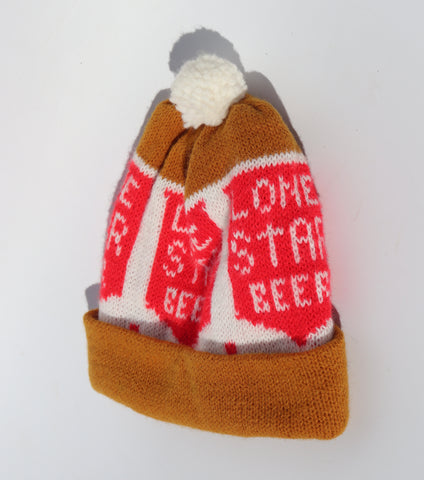 70’s Lone Star Knitted Stocking Cap