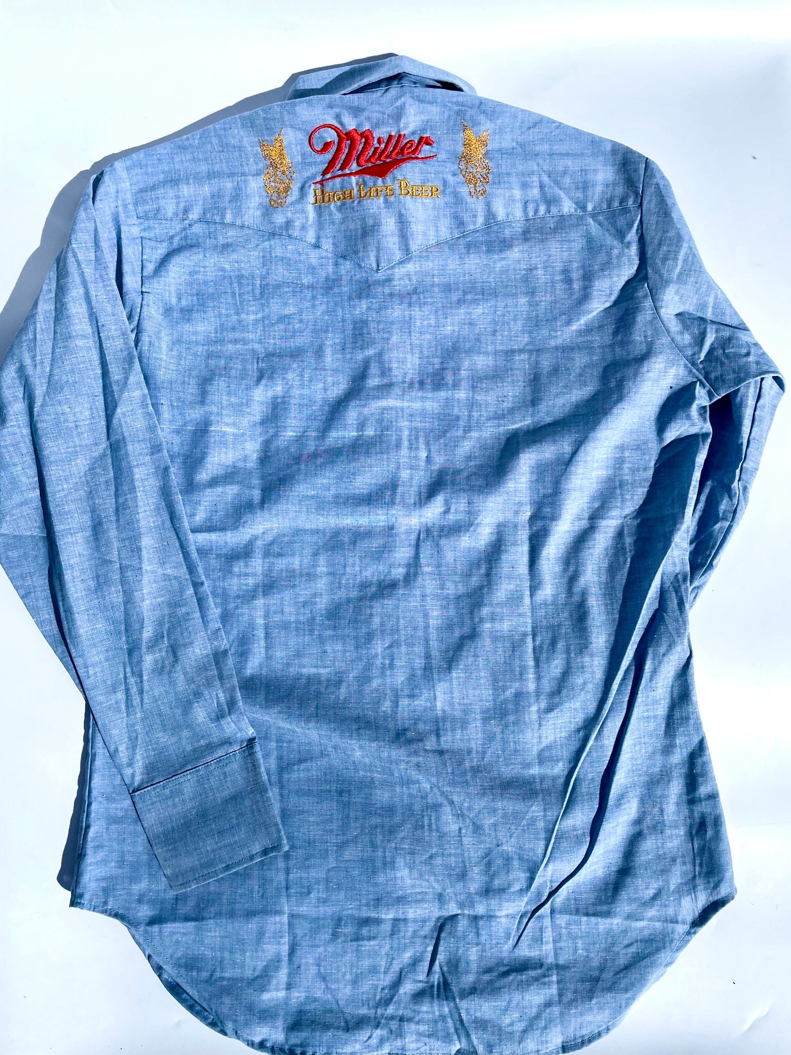 Miller High Life Pearl Snap Shirt
