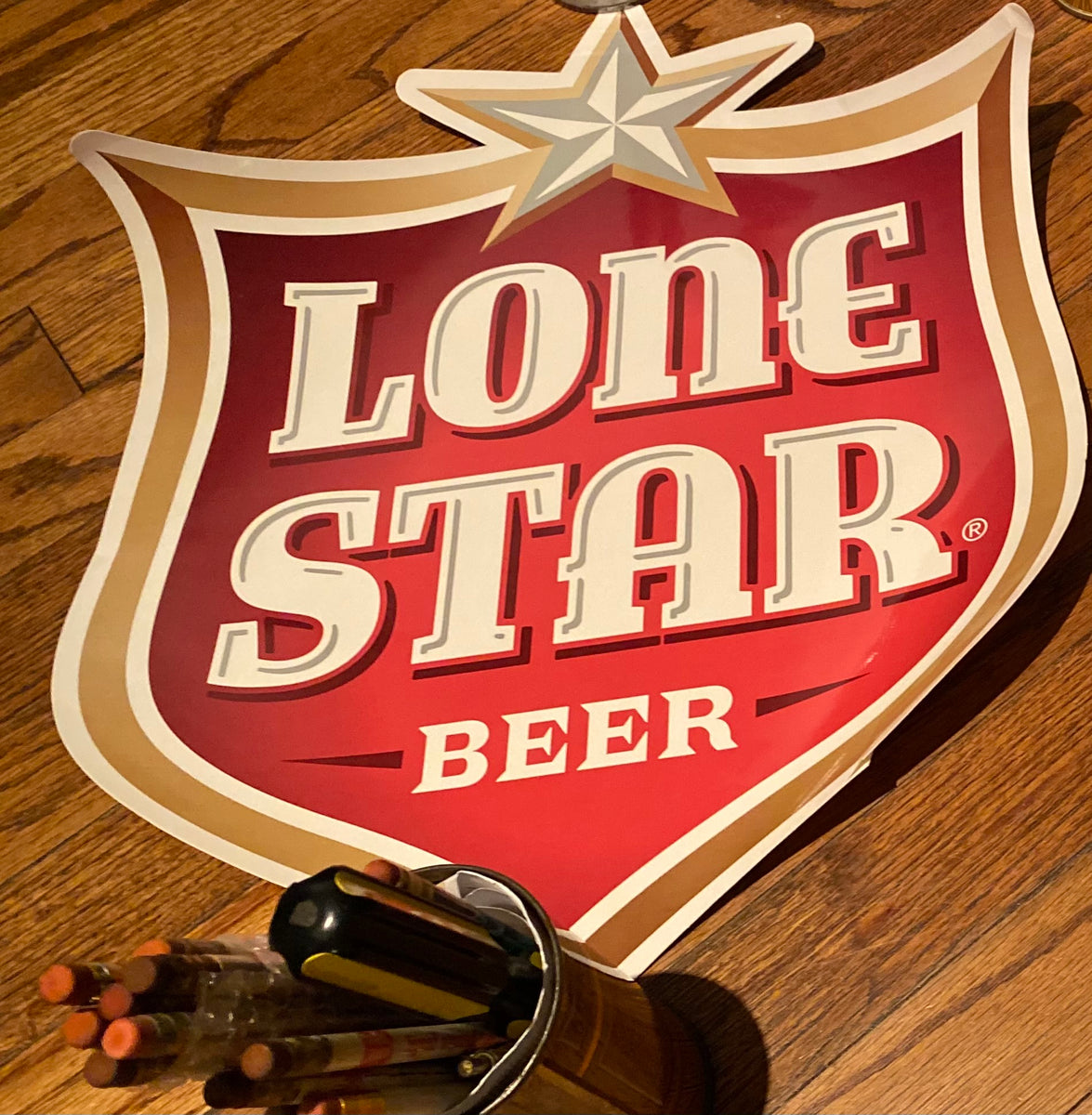 Lone Star Razorback Sticker Large Lone Star Sticker – OG Lone Star