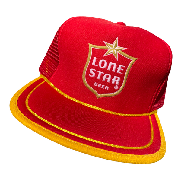 80’s Lone Star Red Trucker Hat