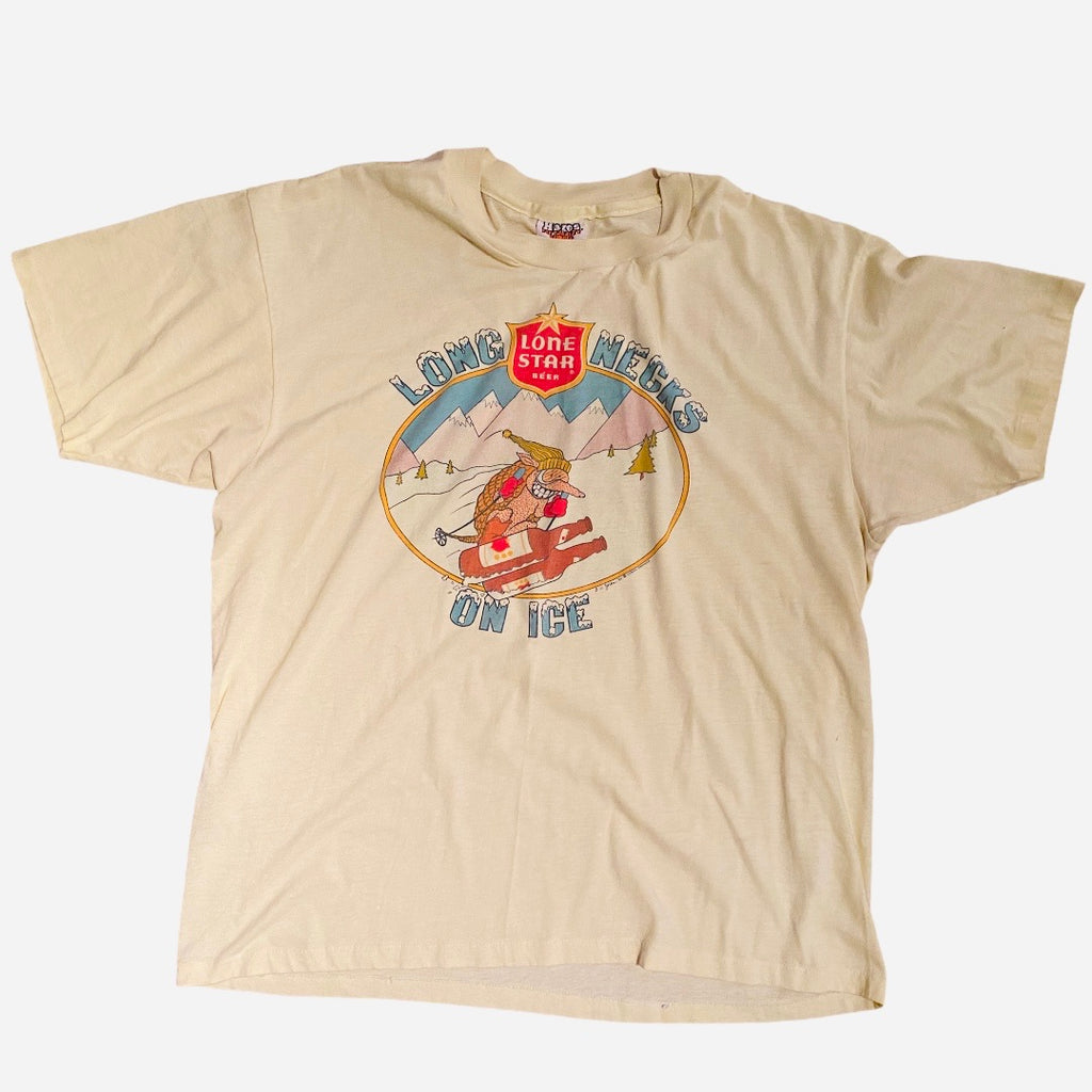 Early 80’s Lone Star “Longnecks on Ice” XL Shirt