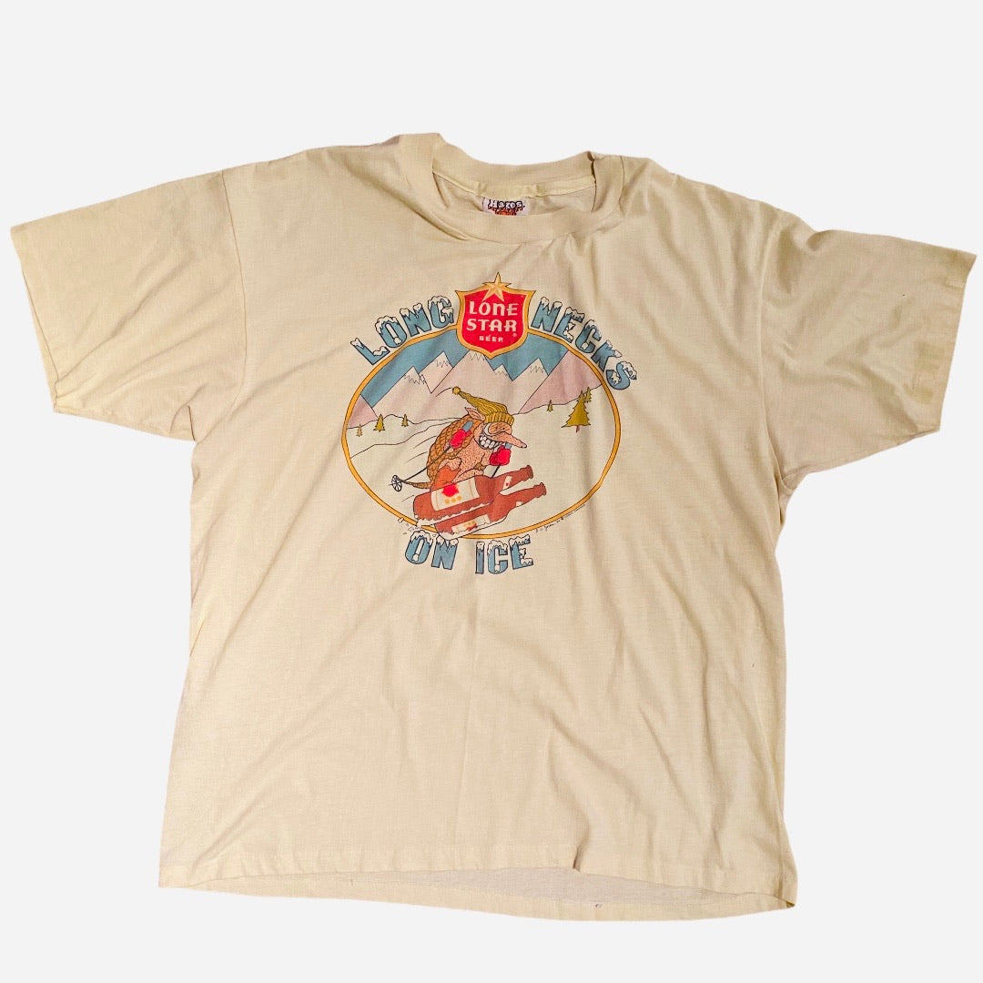 Early 80’s Lone Star “Longnecks on Ice” XL Shirt