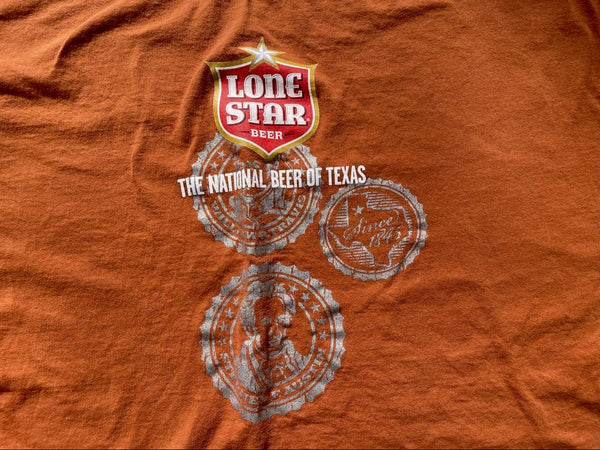 3XL Lone Star Statesmen Burnt Orange Shirt