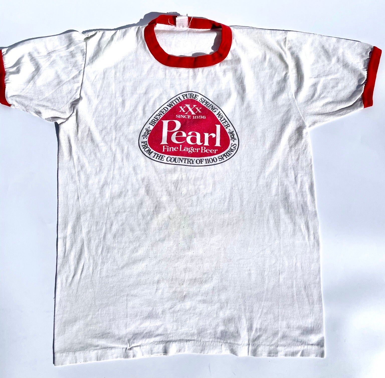 Medium Pearl Beer Ringer T-Shirt