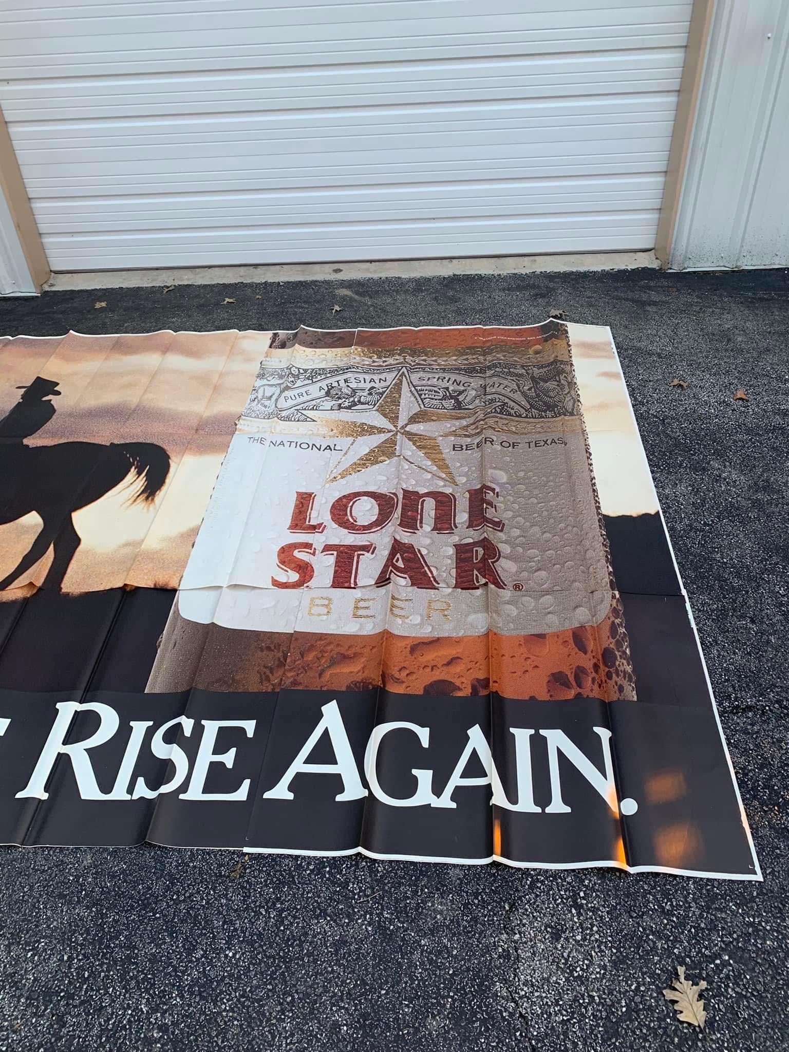 1990’s Lone Star Billboard Sheet