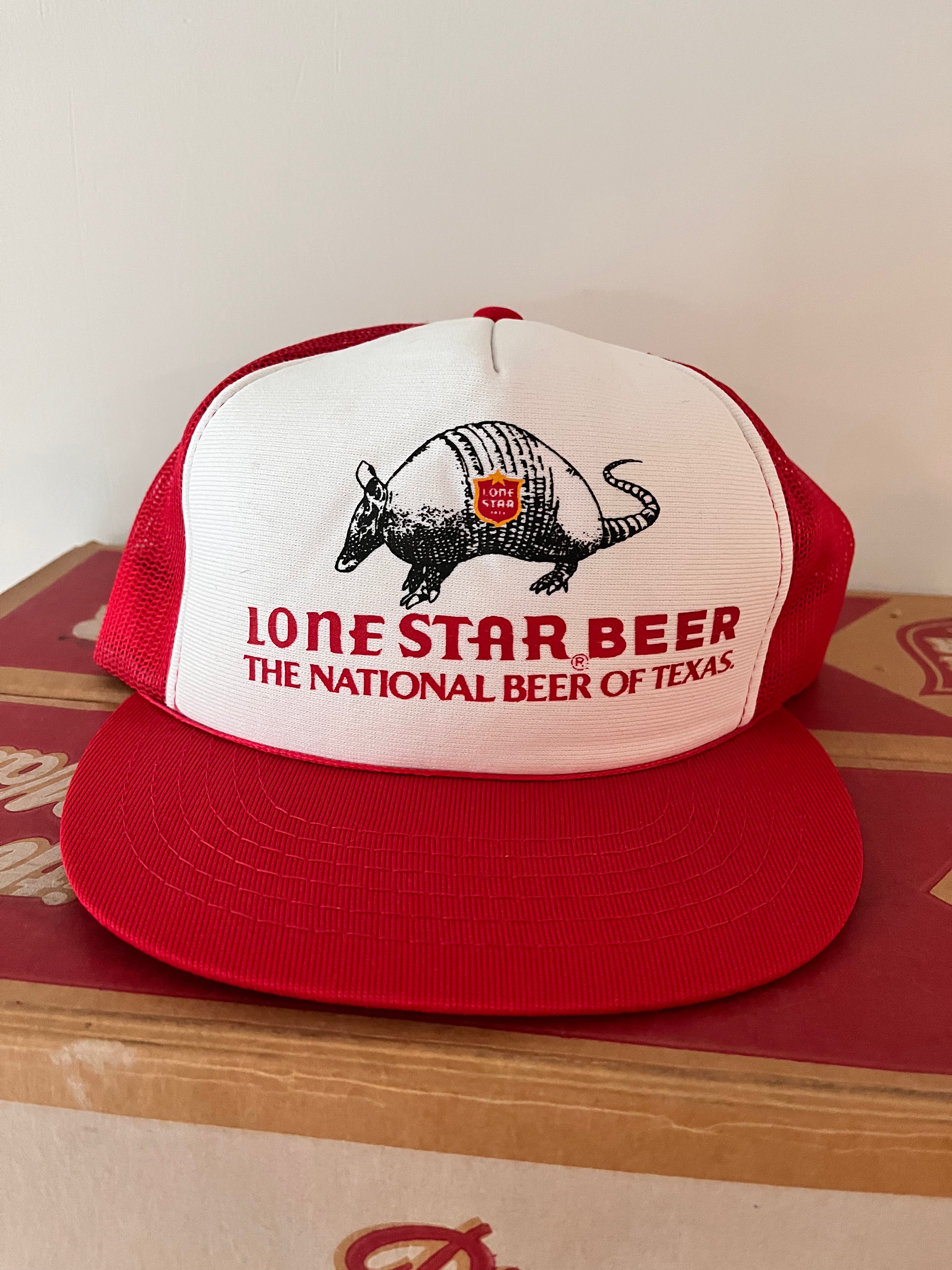 Vintage Lone Star Armadillo Snapback Trucker