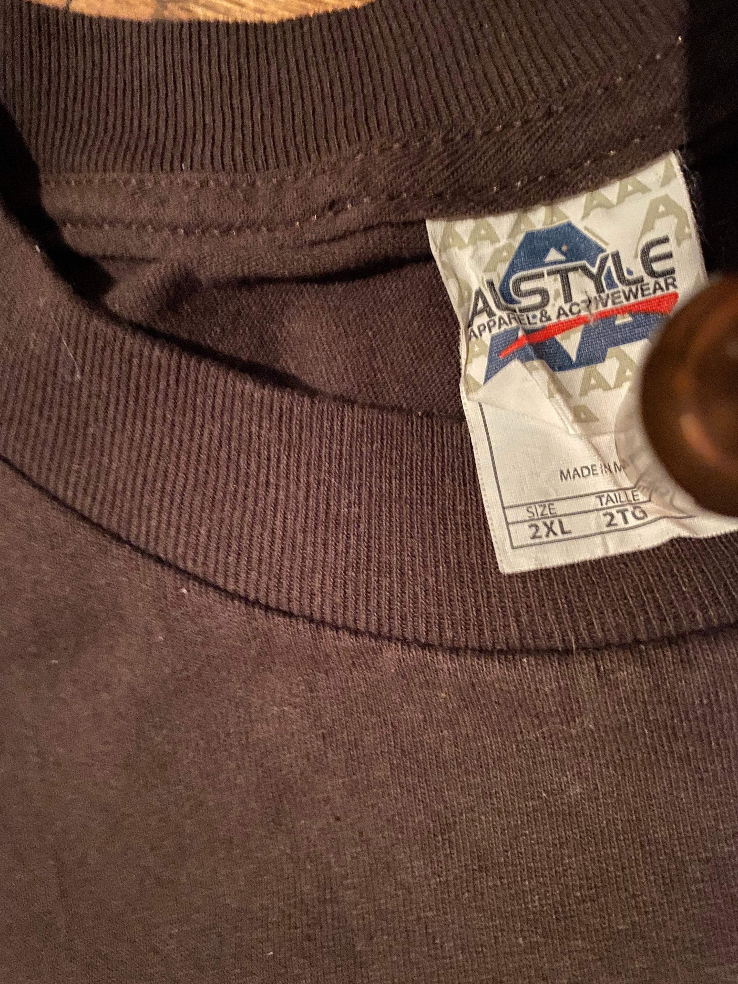 00’s Brown 2XL Lone Star National Beer Tee