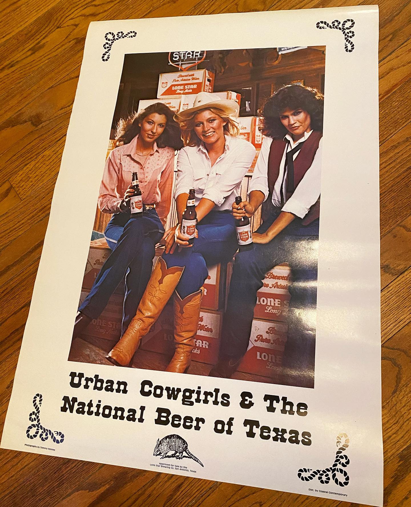 Urban Cowgirls & The National Beer of Texas Poster