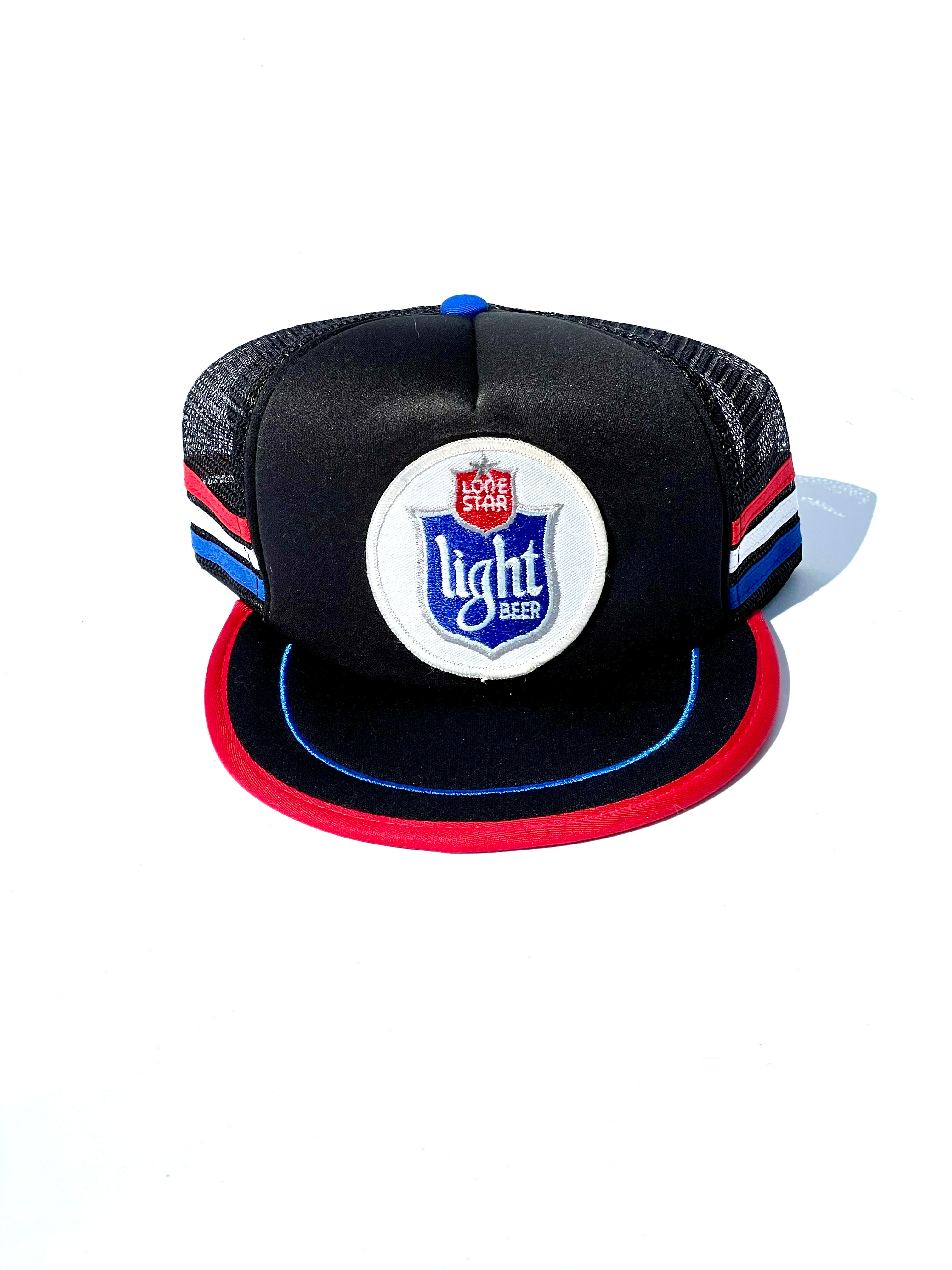 Lone Star Light Tri Striped Trucker Hat