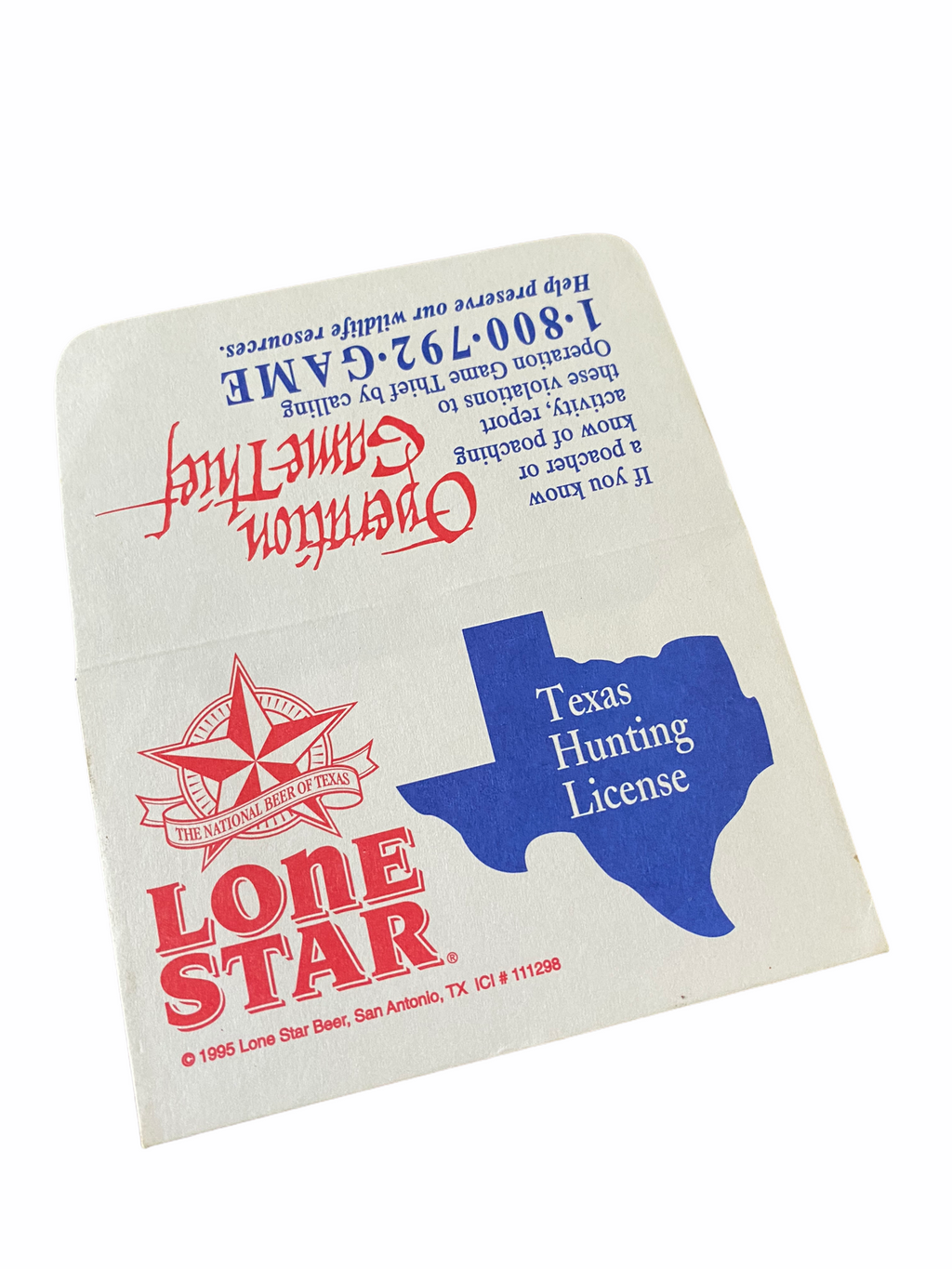 Lone Star Hunting License Holder